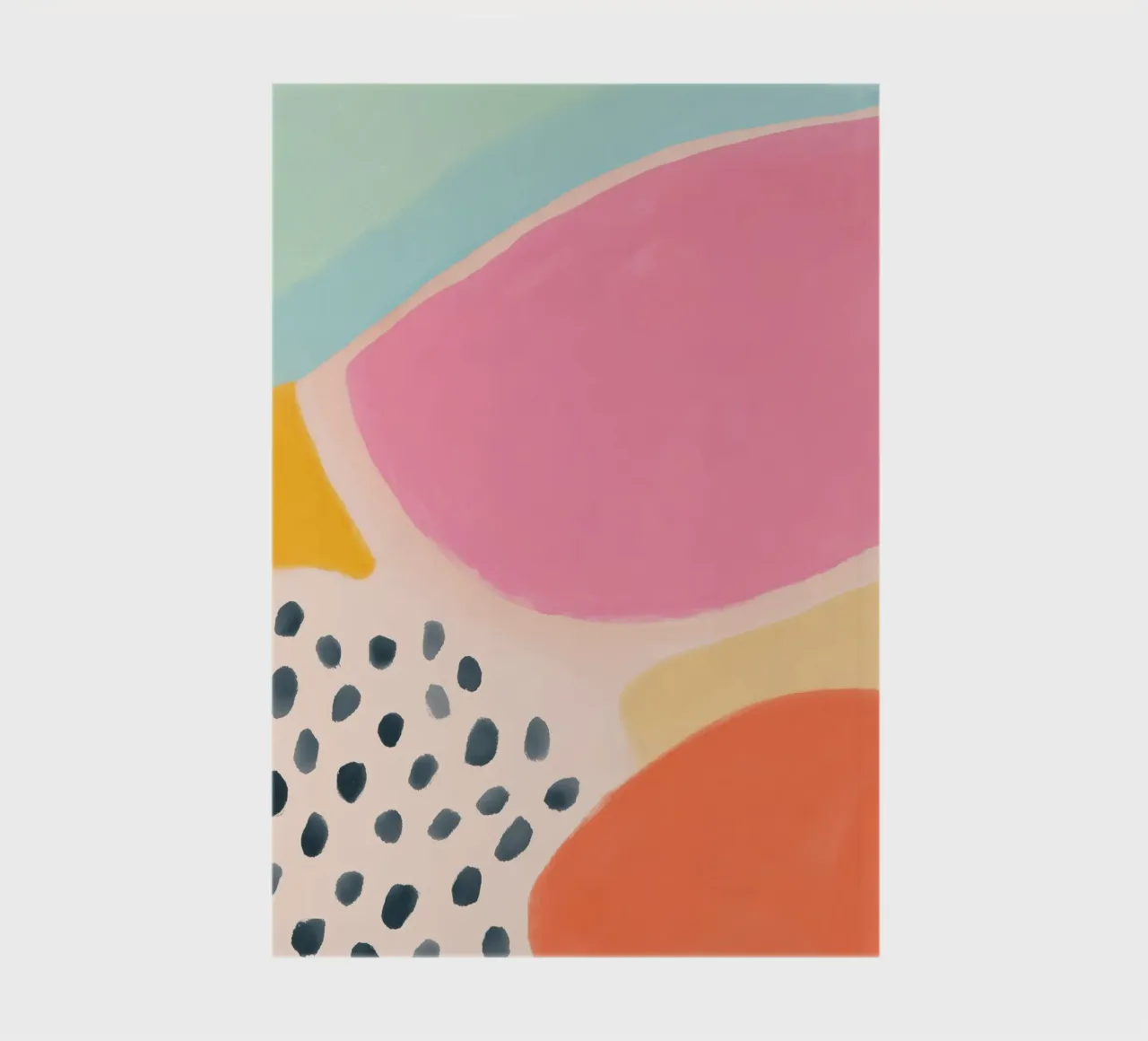 Dots play of colours notebook by Carinaprint