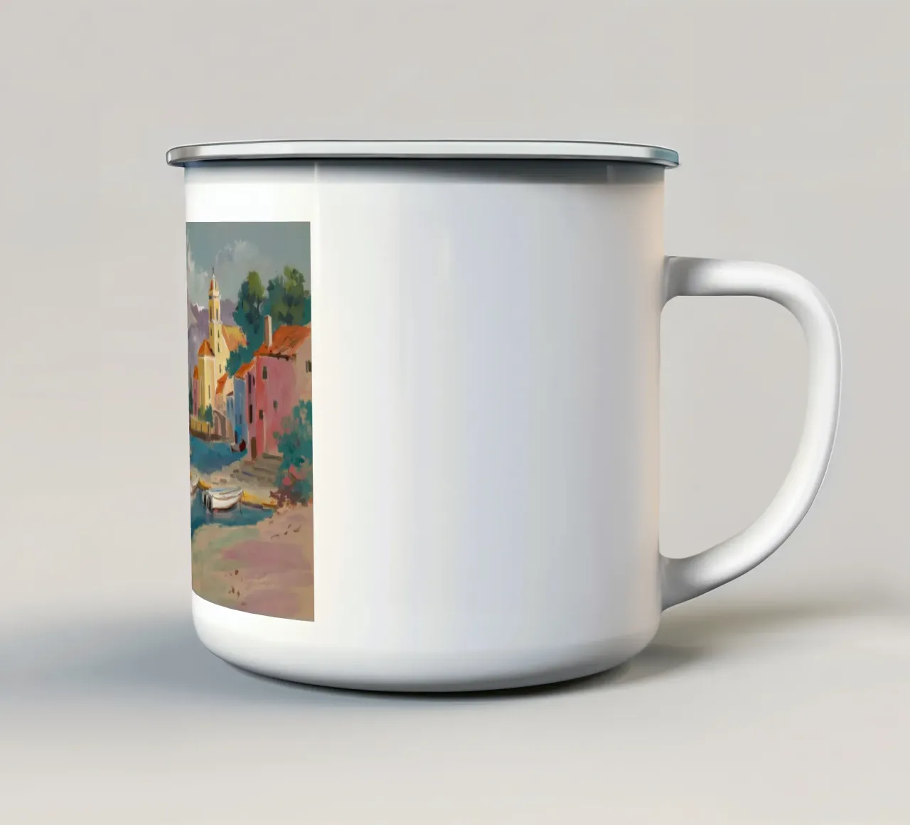 Porto Steeple Calm tazza in smalto da Celestial Harmony