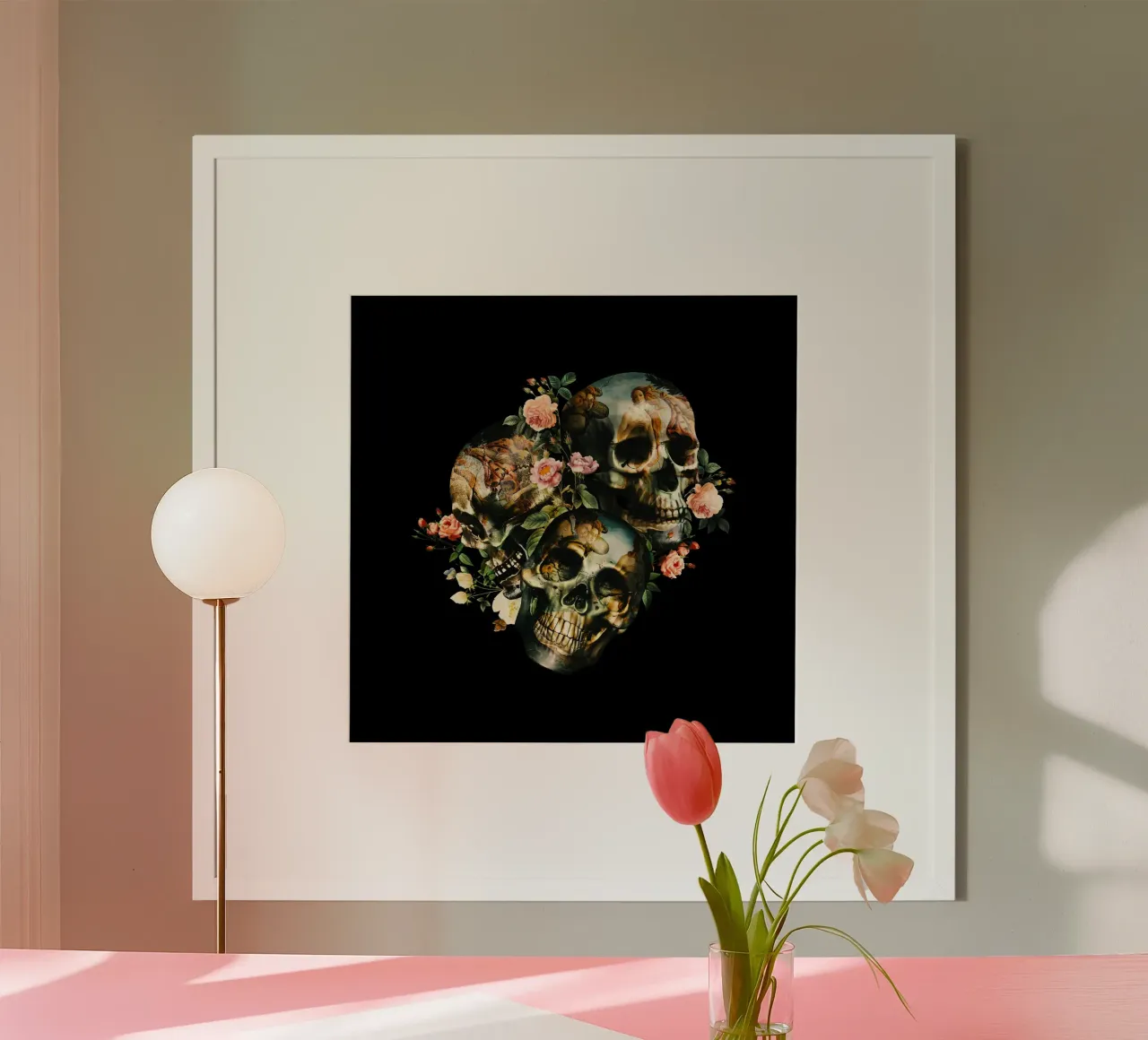 Skull and Venus carta hahnemühle da burcukorkmazyurek