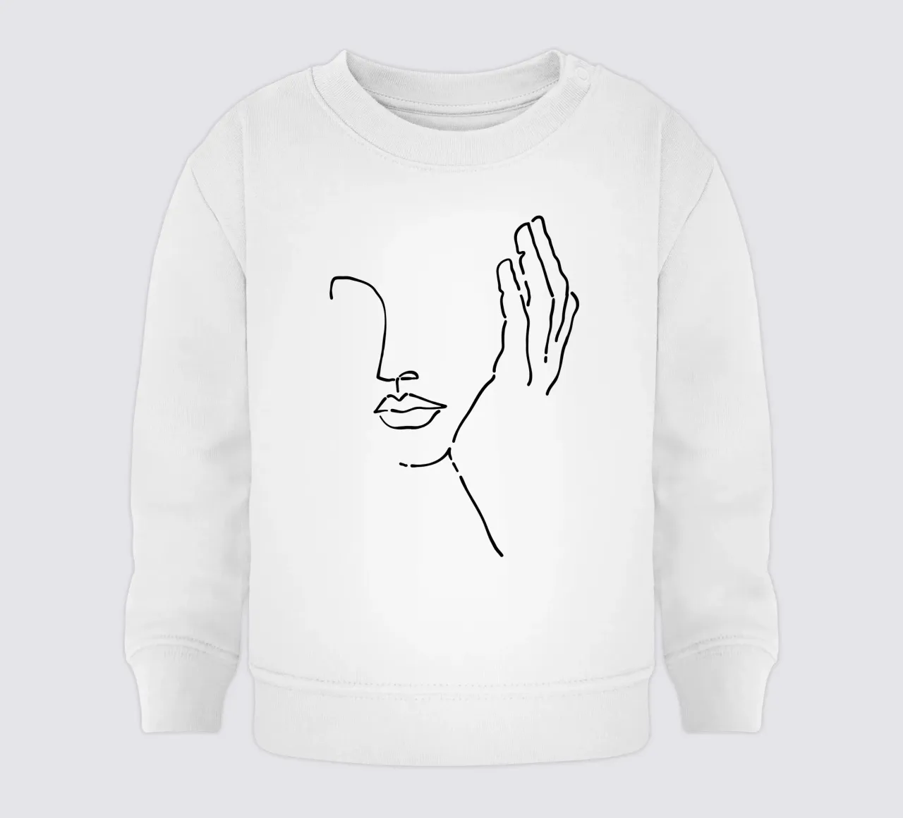 Waiting felpa neonato da Ninhol