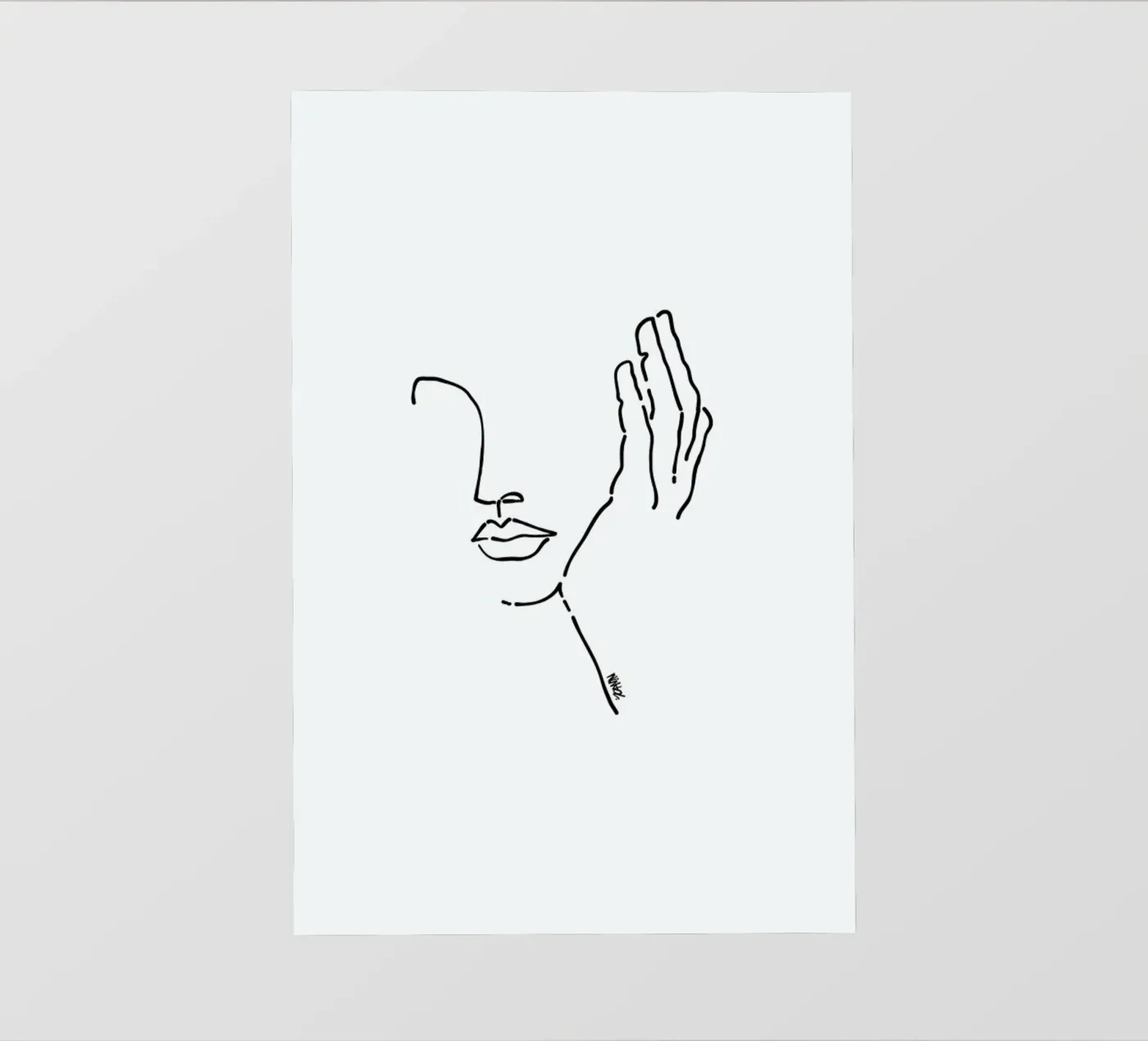 Waiting fotobehang van Ninhol