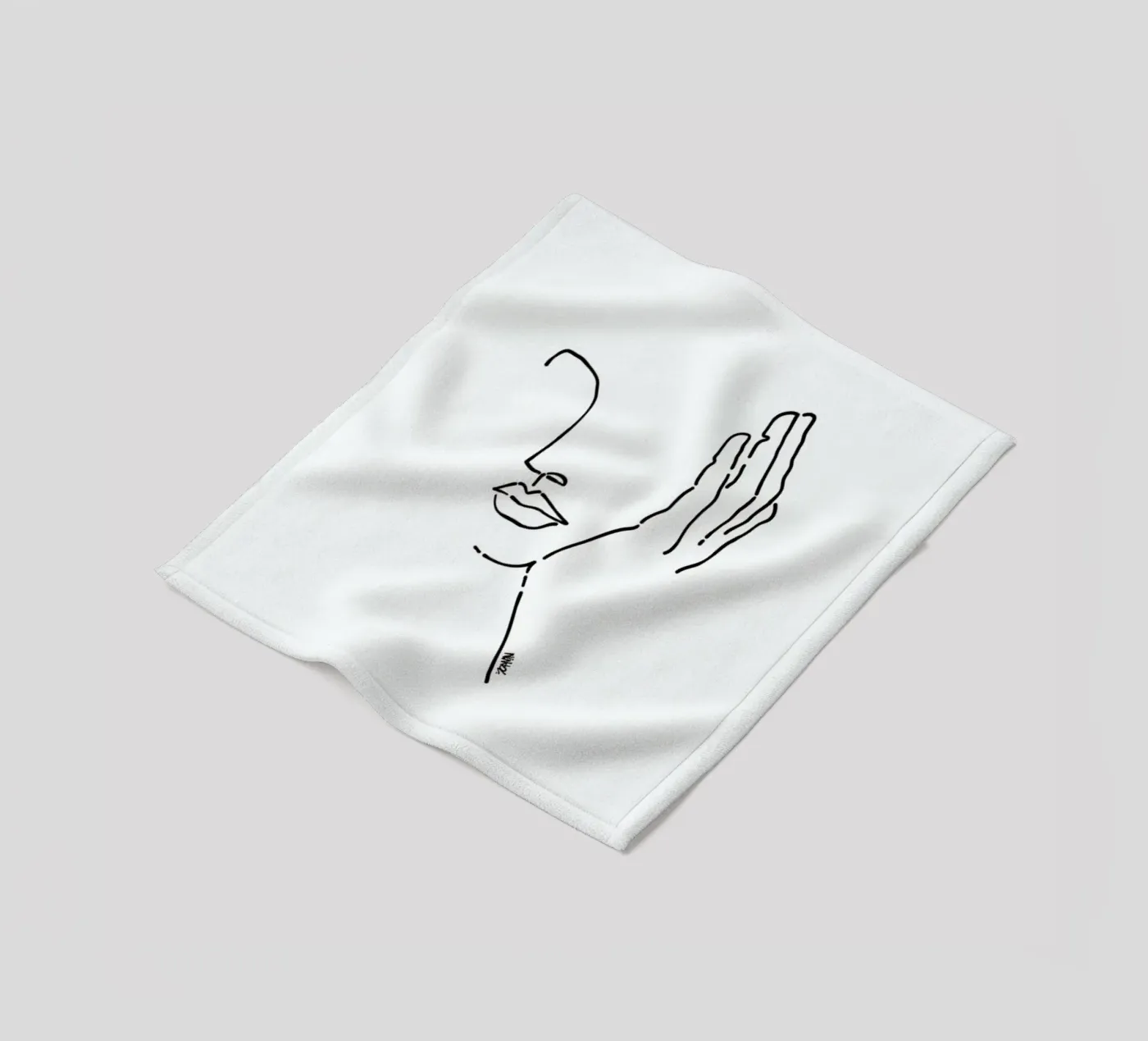 Waiting fleecedeken van Ninhol