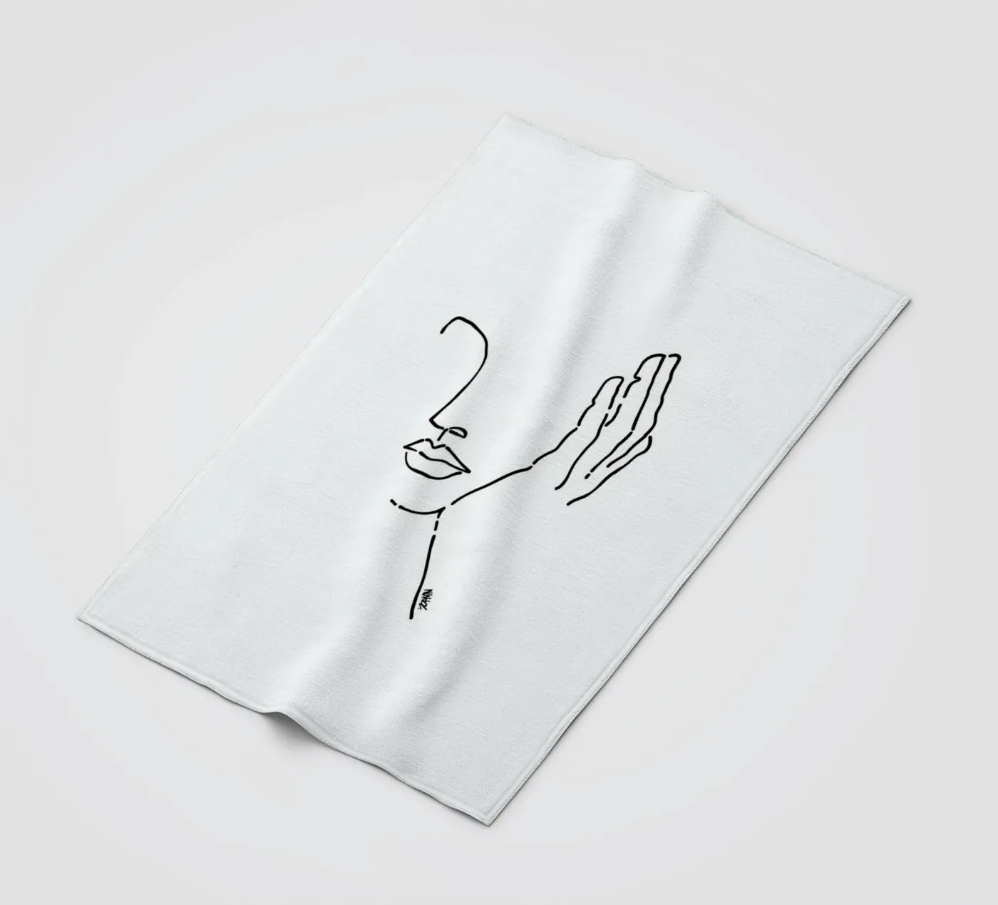 Waiting fleecedeken van Ninhol