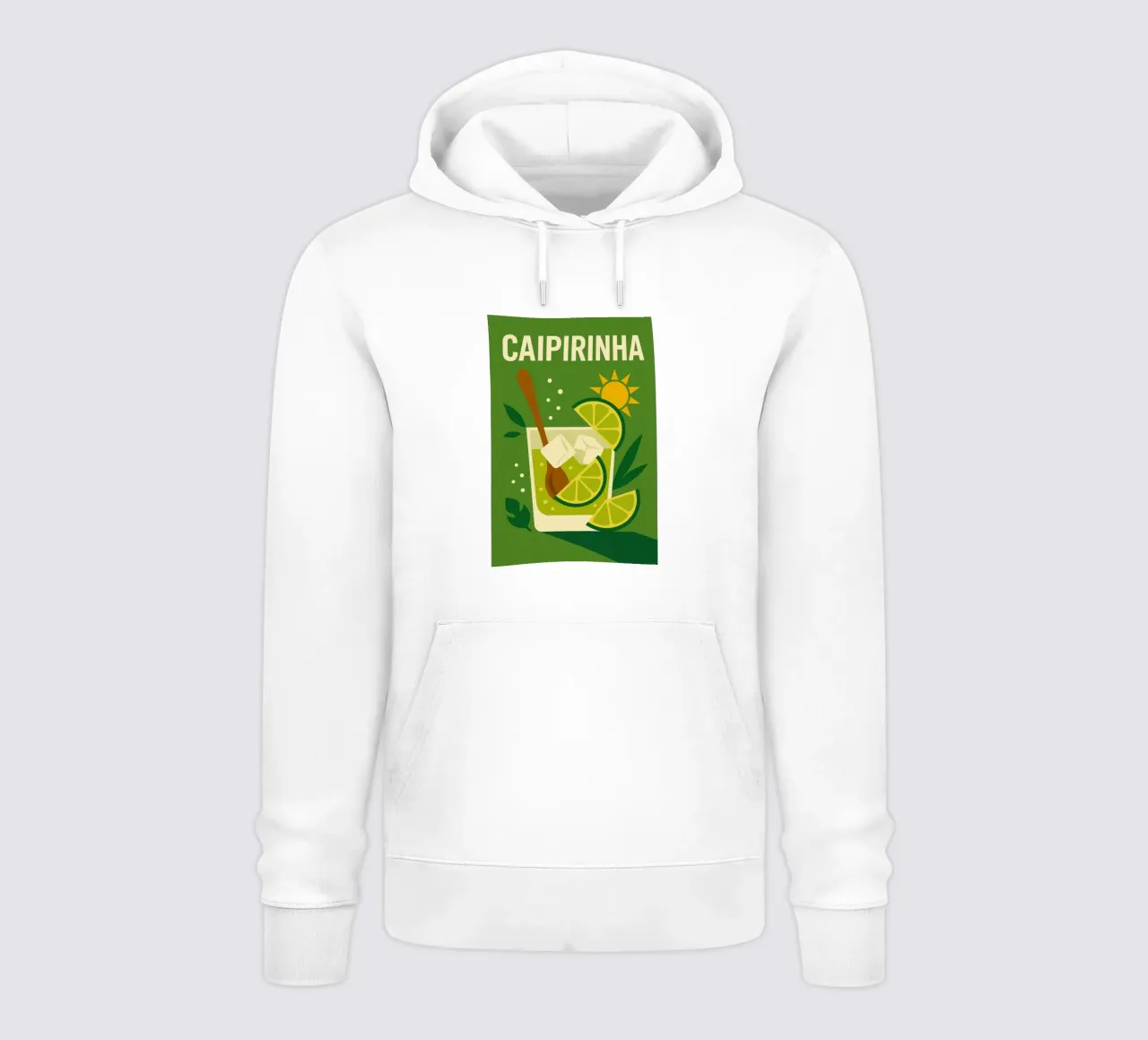 Caipirinha - L'anima del Brasile in un sorso felpa con cappuccio da Boissons - Affiches & posters - Retro