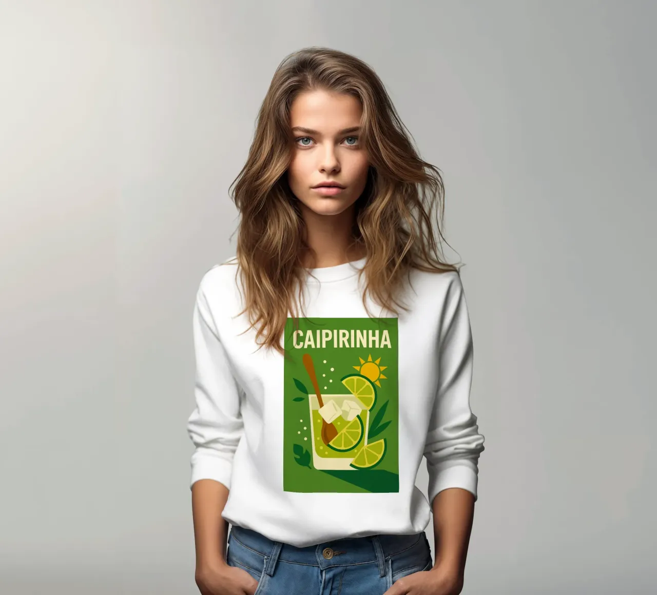 Caipirinha - L'anima del Brasile in un sorso felpa da Boissons - Affiches & posters - Retro