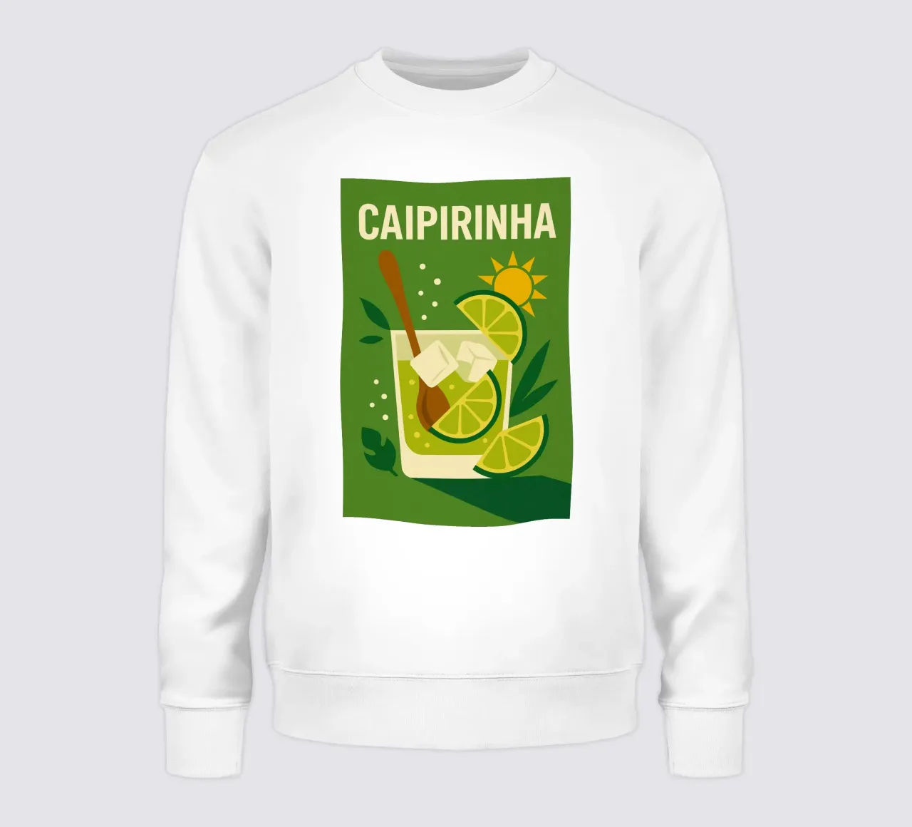 Caipirinha - L'anima del Brasile in un sorso felpa da Boissons - Affiches & posters - Retro