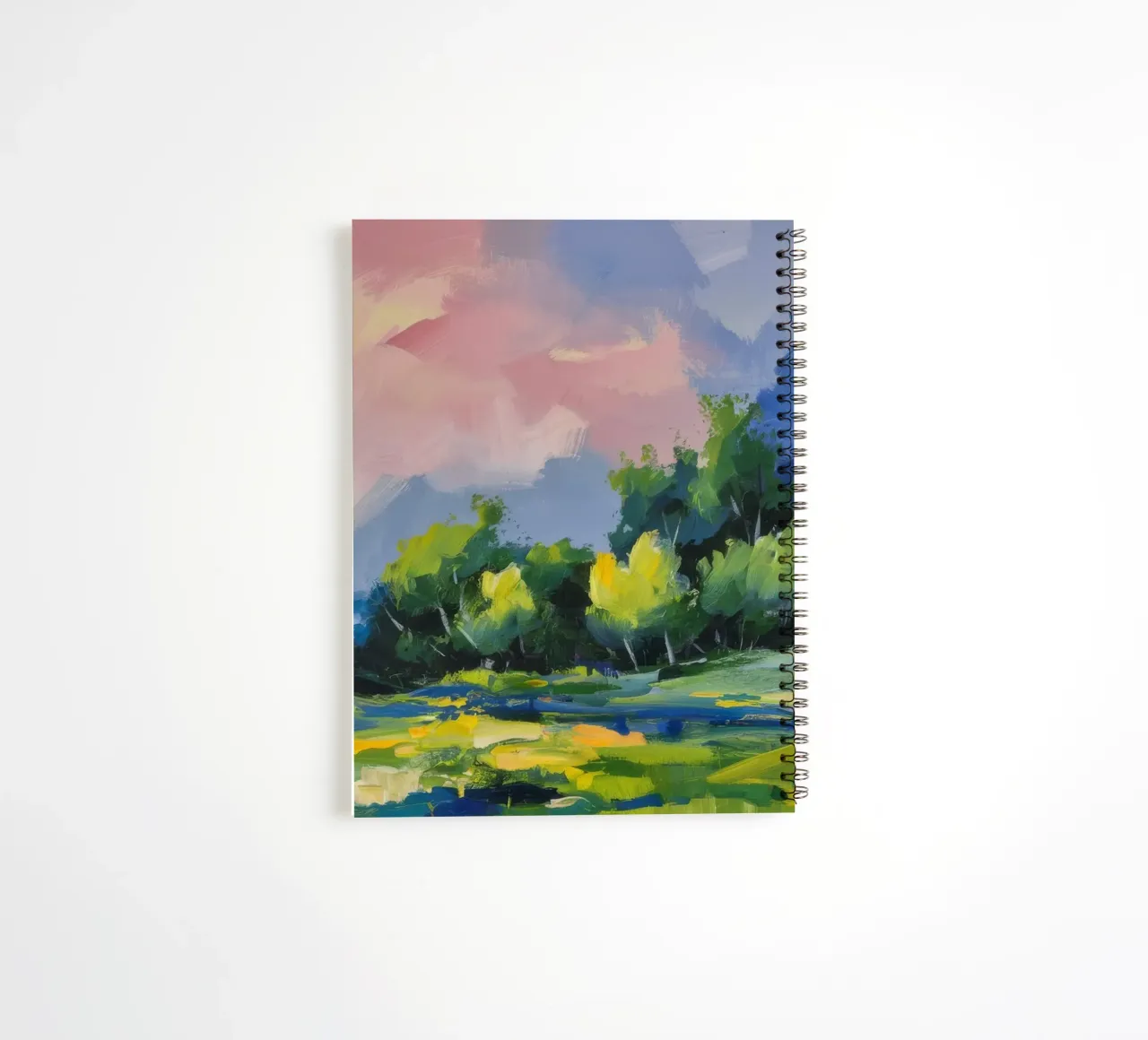 Twilight Forest Peaks spiral notebook by Celestial Harmony