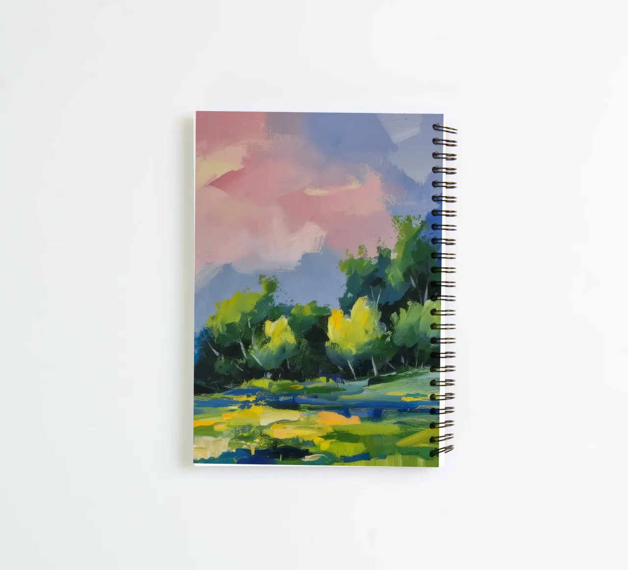Twilight Forest Peaks spiral notebook by Celestial Harmony