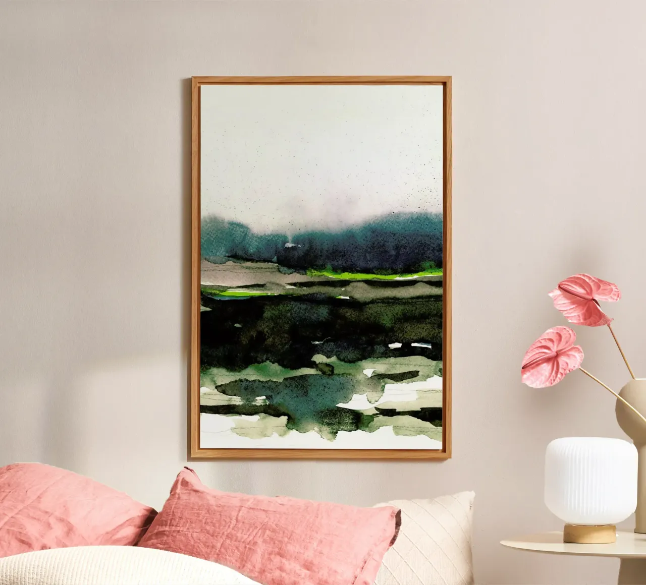 Layers Of Colour 1 alluminio dibond da IRIS LEHNHARDT FINE ART