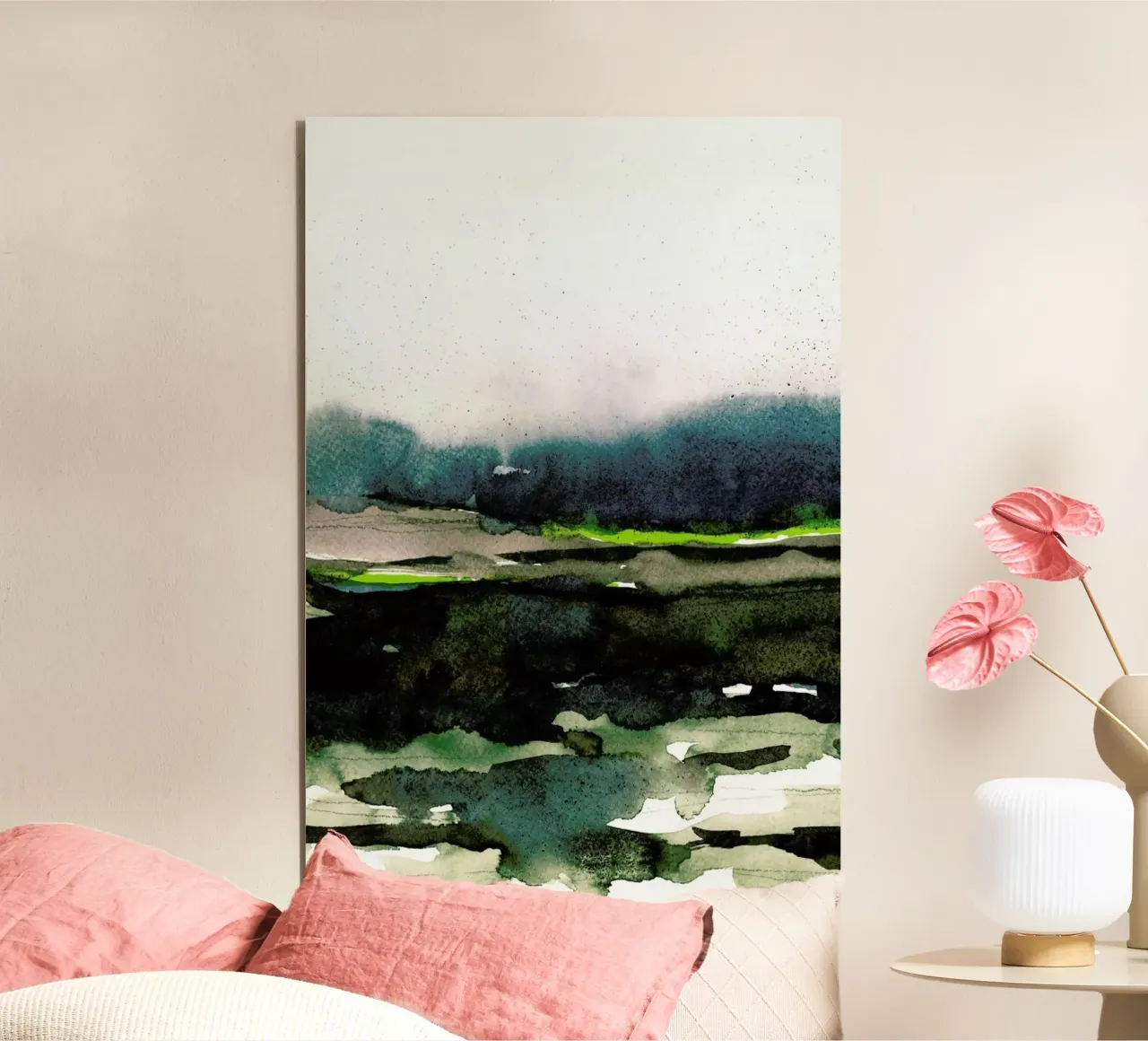 Layers Of Colour 1 alluminio dibond da IRIS LEHNHARDT FINE ART