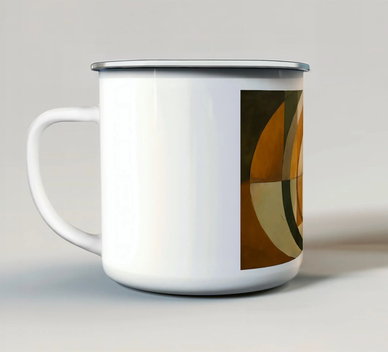 Arte da parete di Imagine tazza in smalto da Imagine