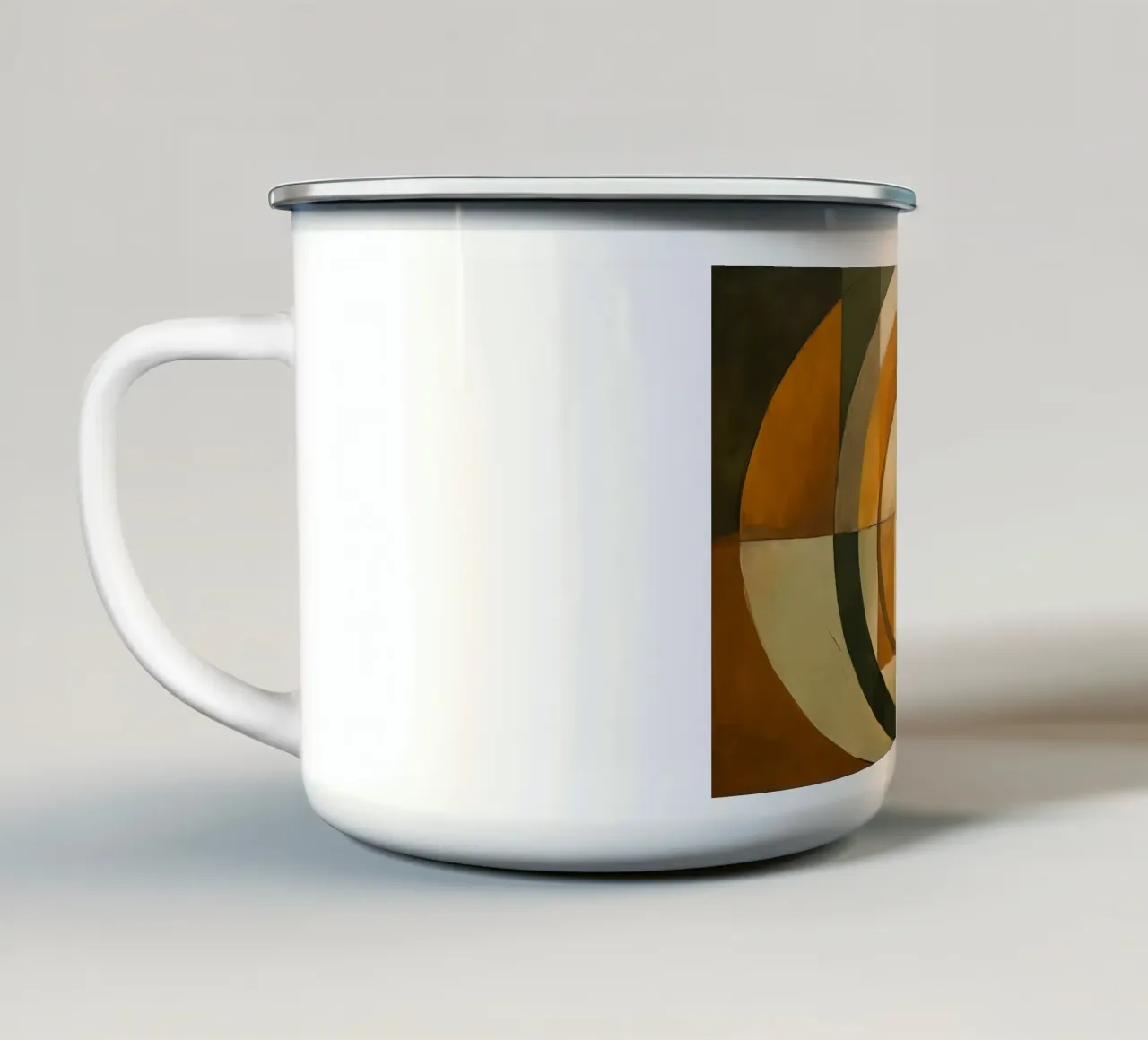 Arte da parete di Imagine tazza in smalto da Imagine