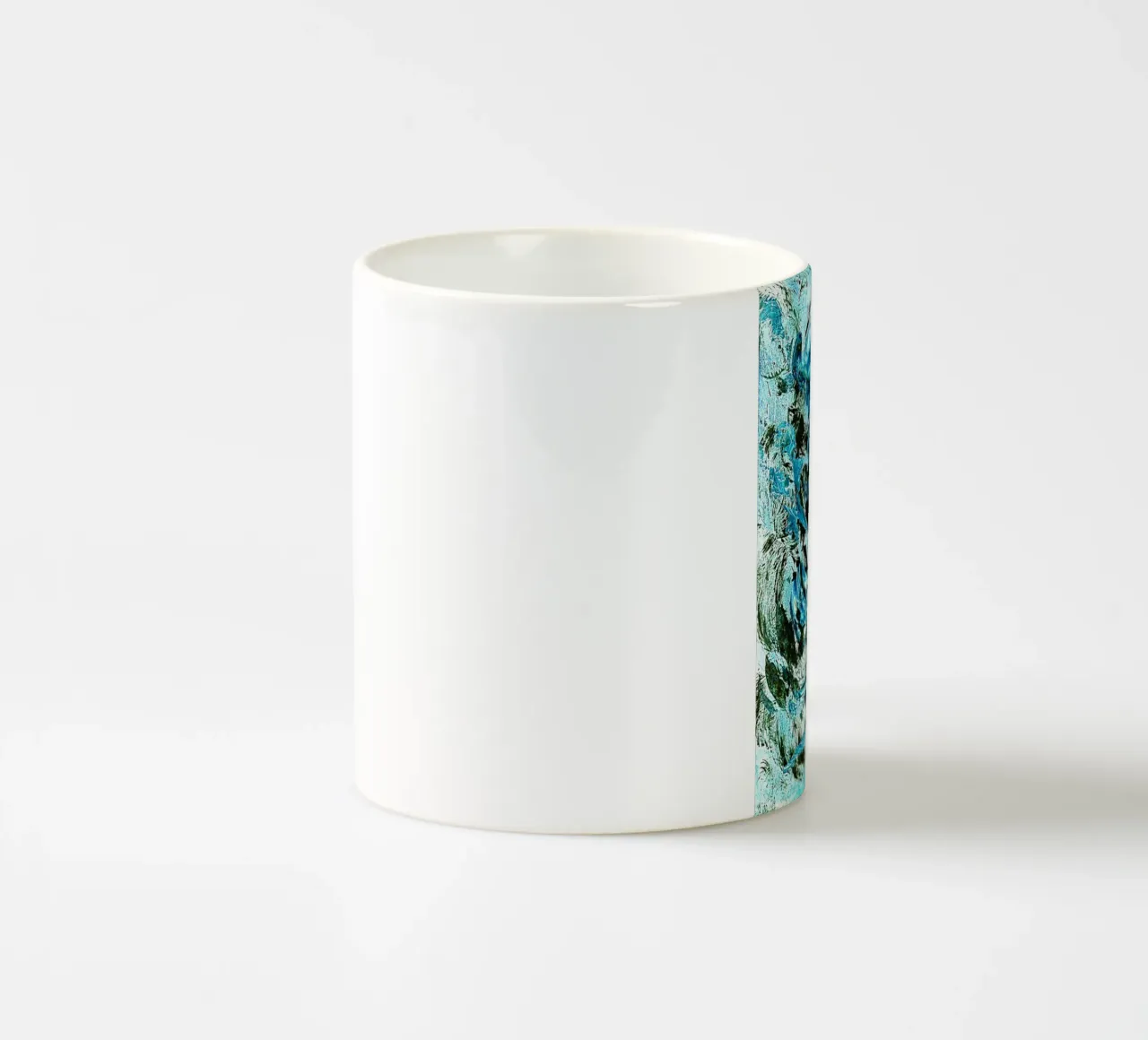 IDEAL GIFT 50 invers tazza in ceramica da Thierry Vobmann Abstract painting