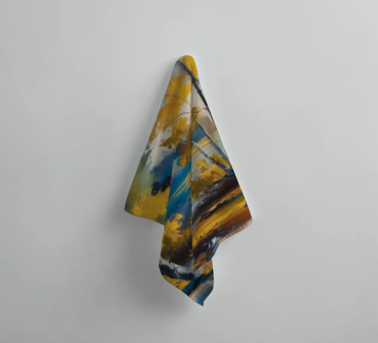 Amber Lake Reflection towel by Celestial Harmony