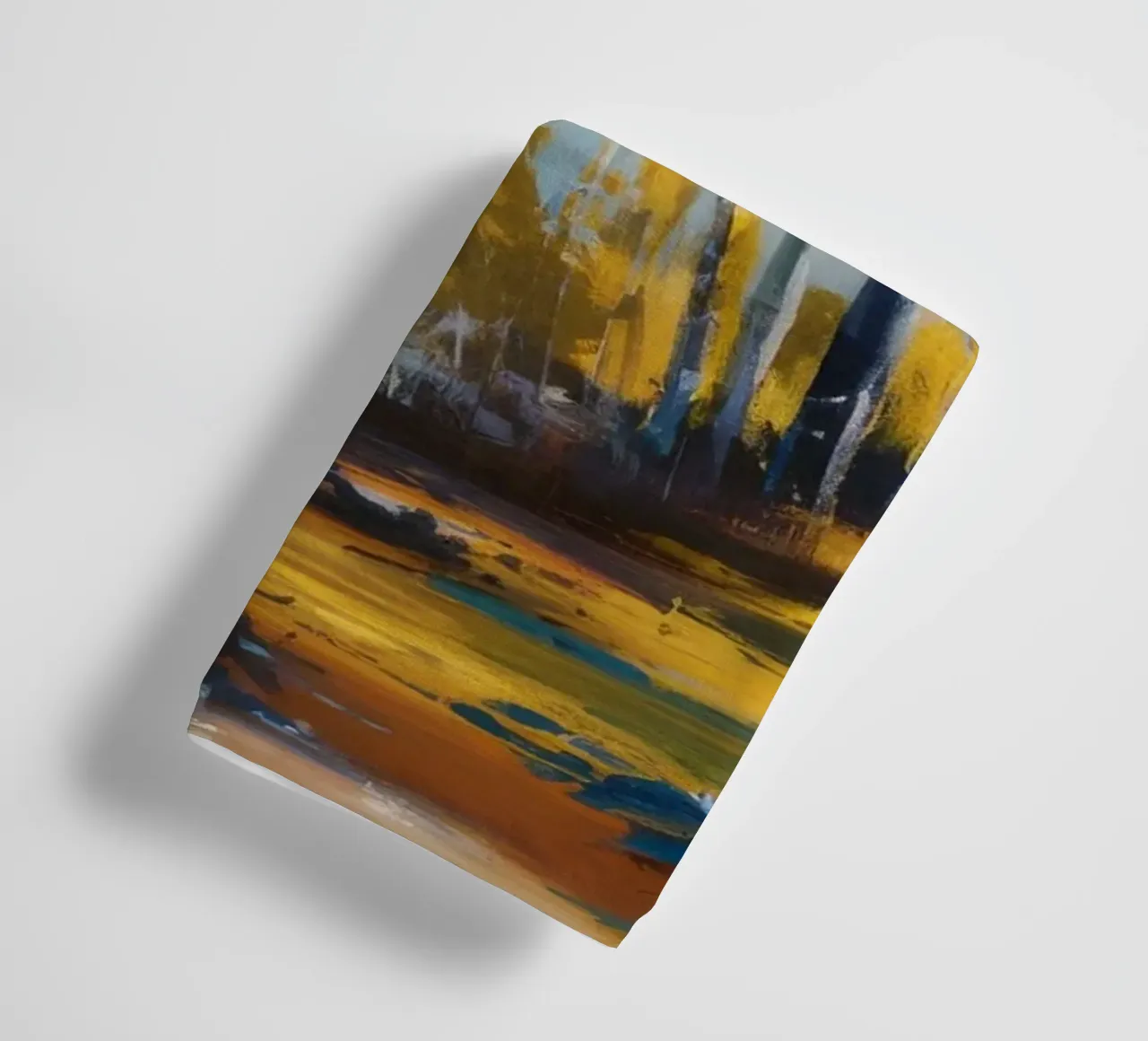 Amber Lake Reflection towel by Celestial Harmony