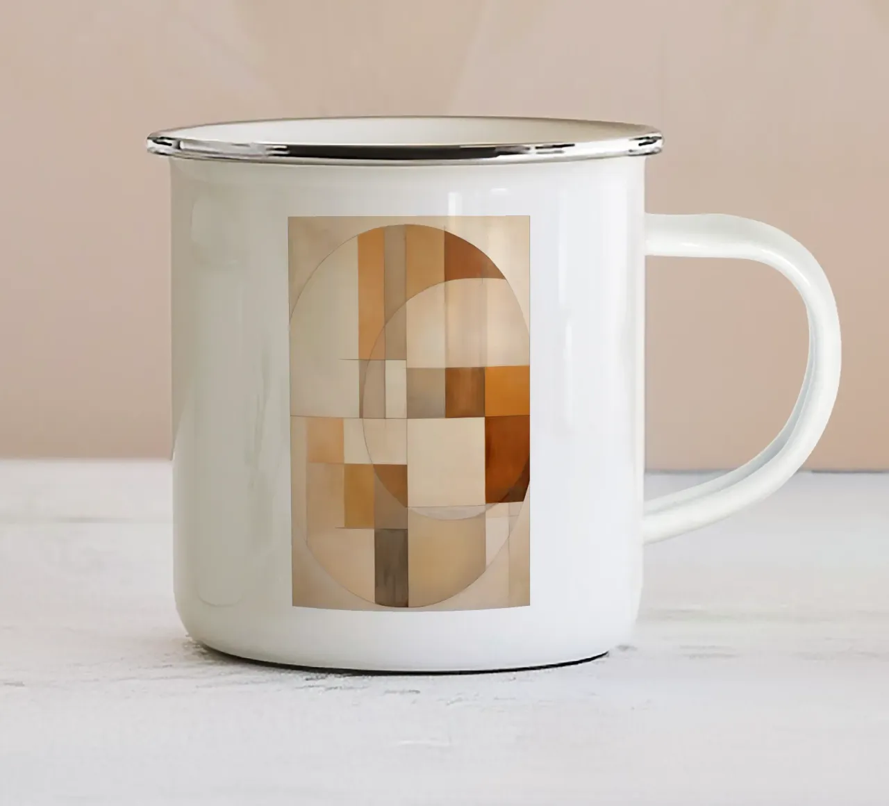 Arte da parete di Imagine tazza in smalto da Imagine