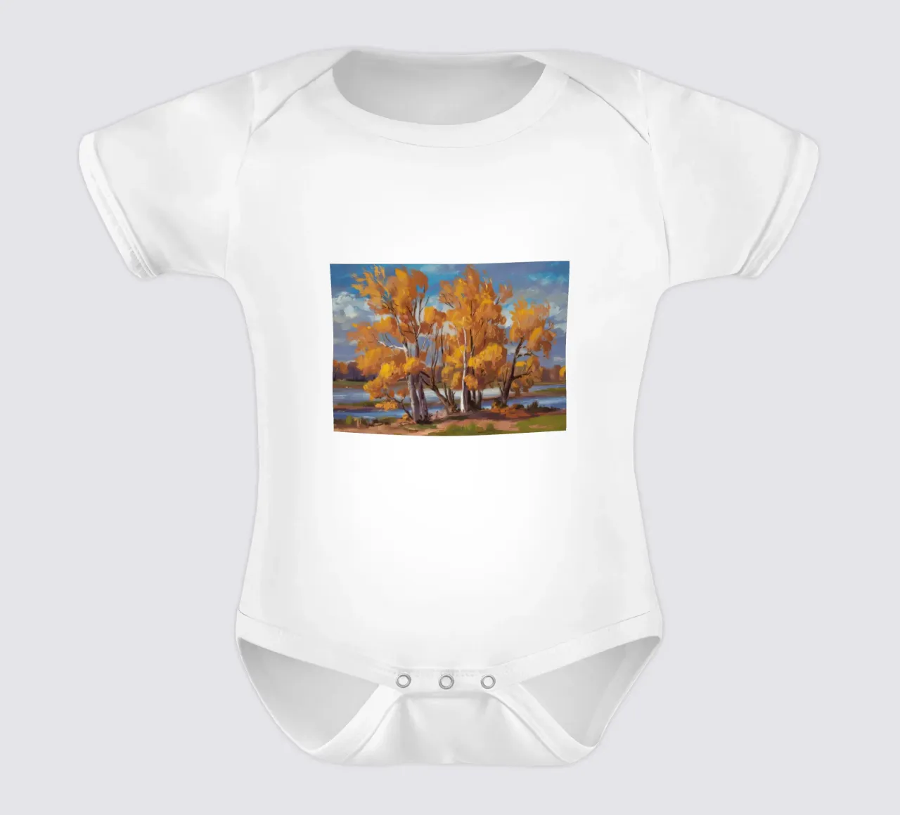 Autunno Lakeside Blaze body neonato maniche corte da Celestial Harmony