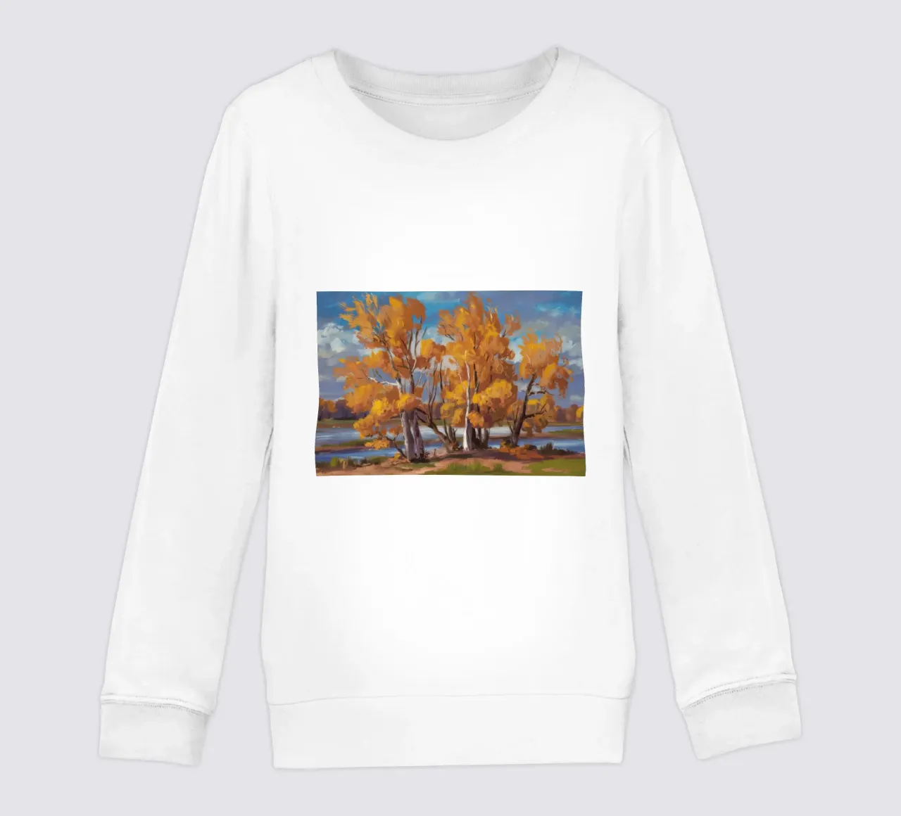 Autunno Lakeside Blaze felpa bambino da Celestial Harmony
