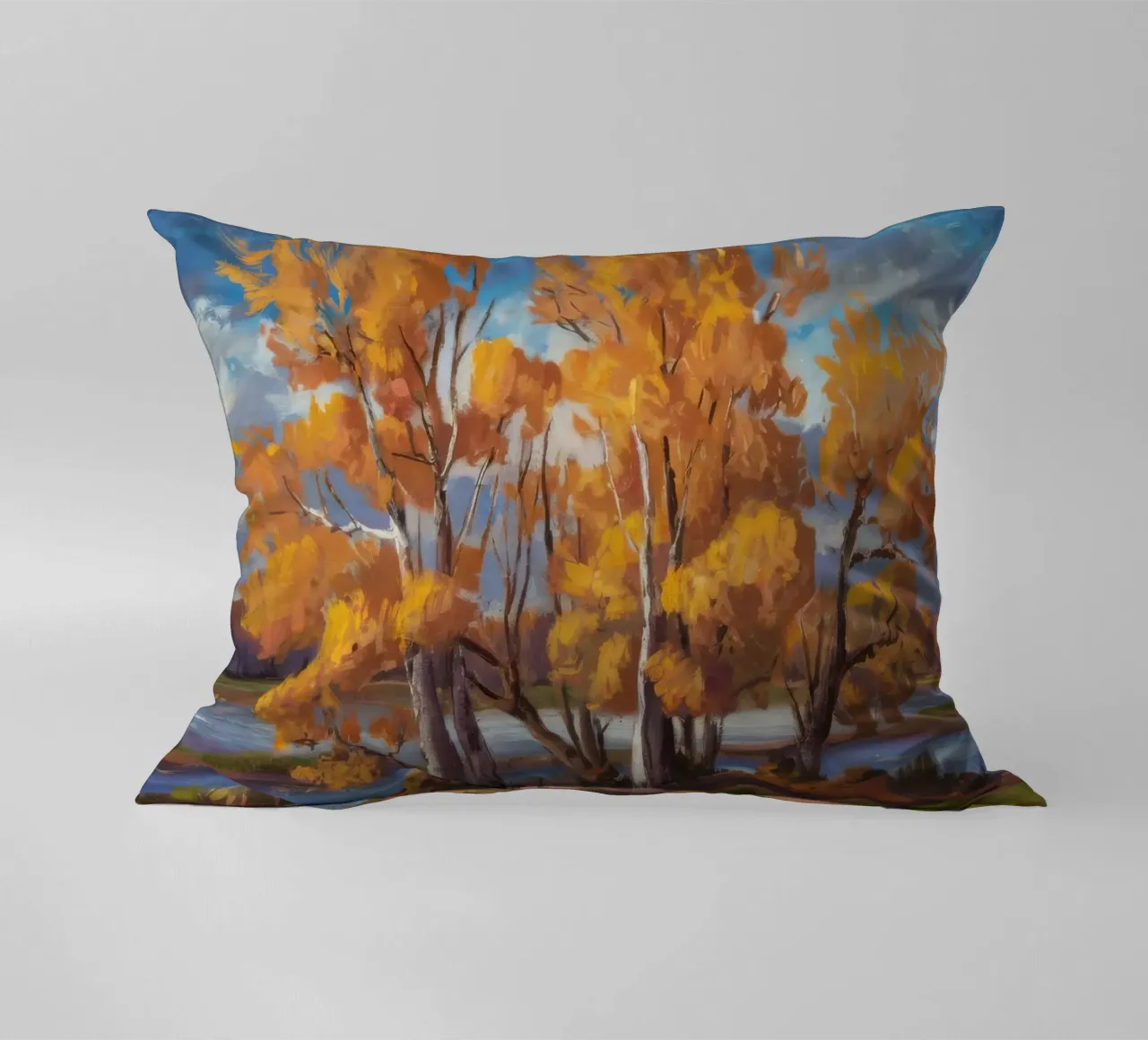 Autunno Lakeside Blaze cuscino da Celestial Harmony