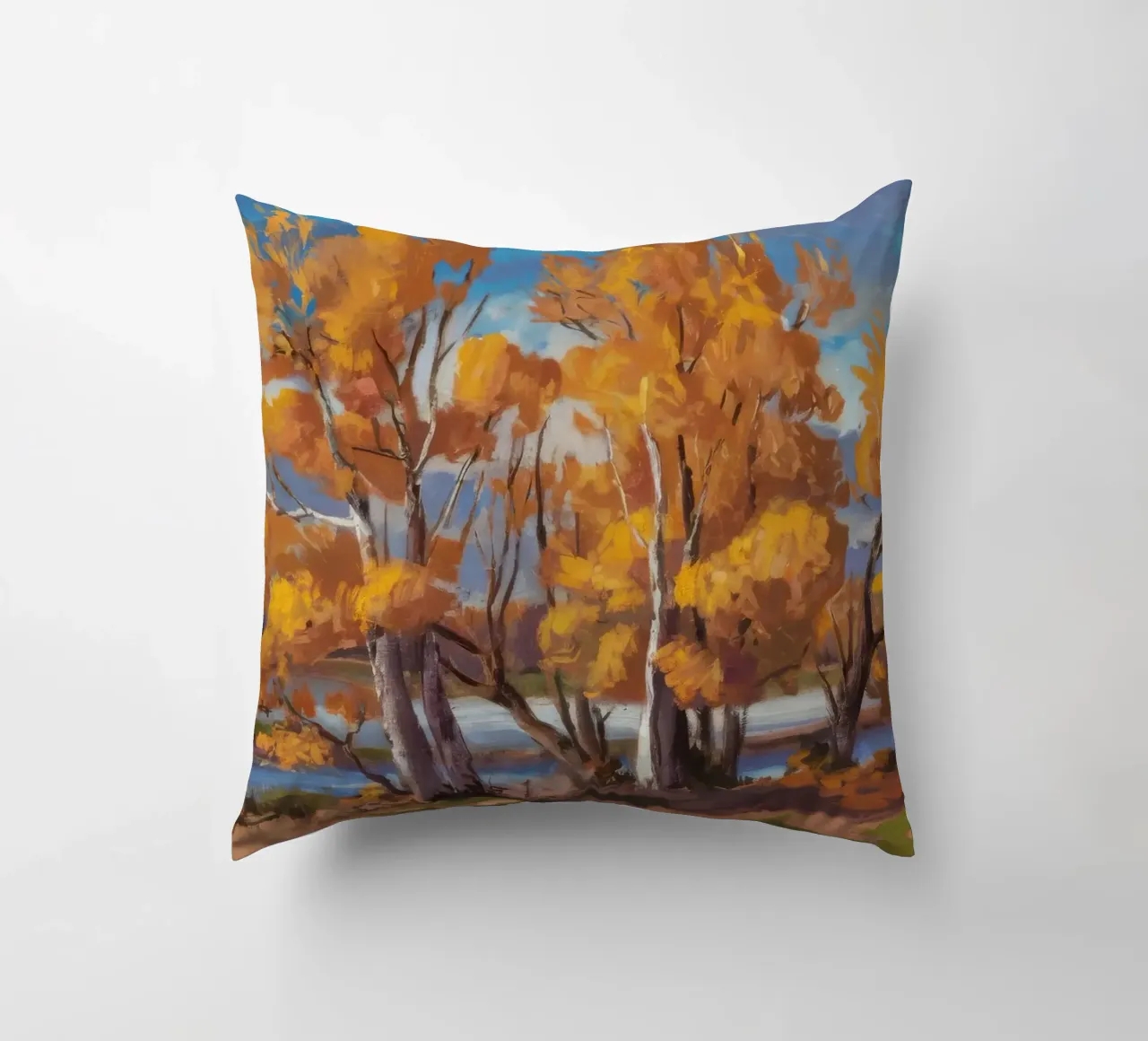 Autunno Lakeside Blaze cuscino da Celestial Harmony