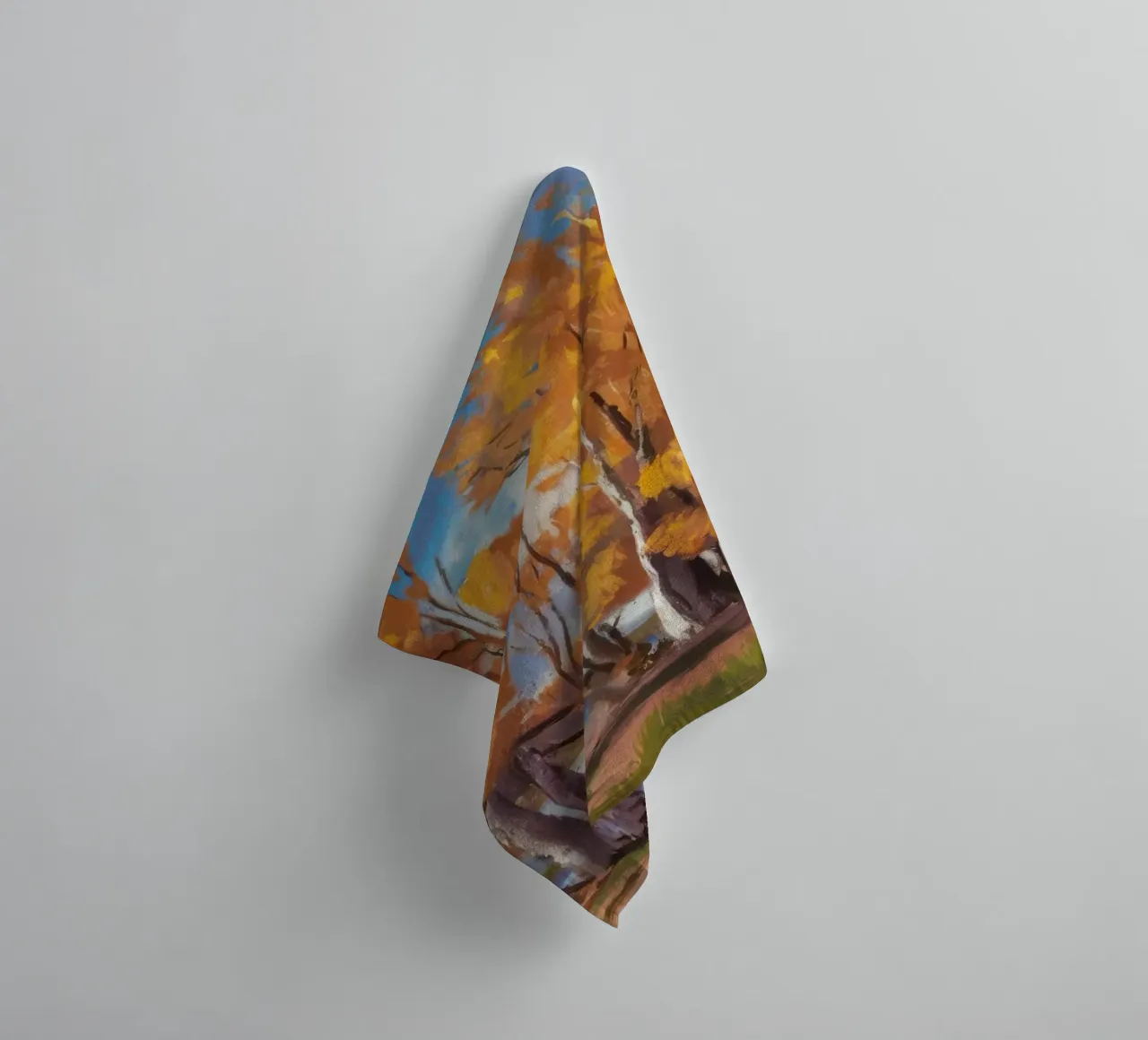 Autunno Lakeside Blaze asciugamano da bagno da Celestial Harmony