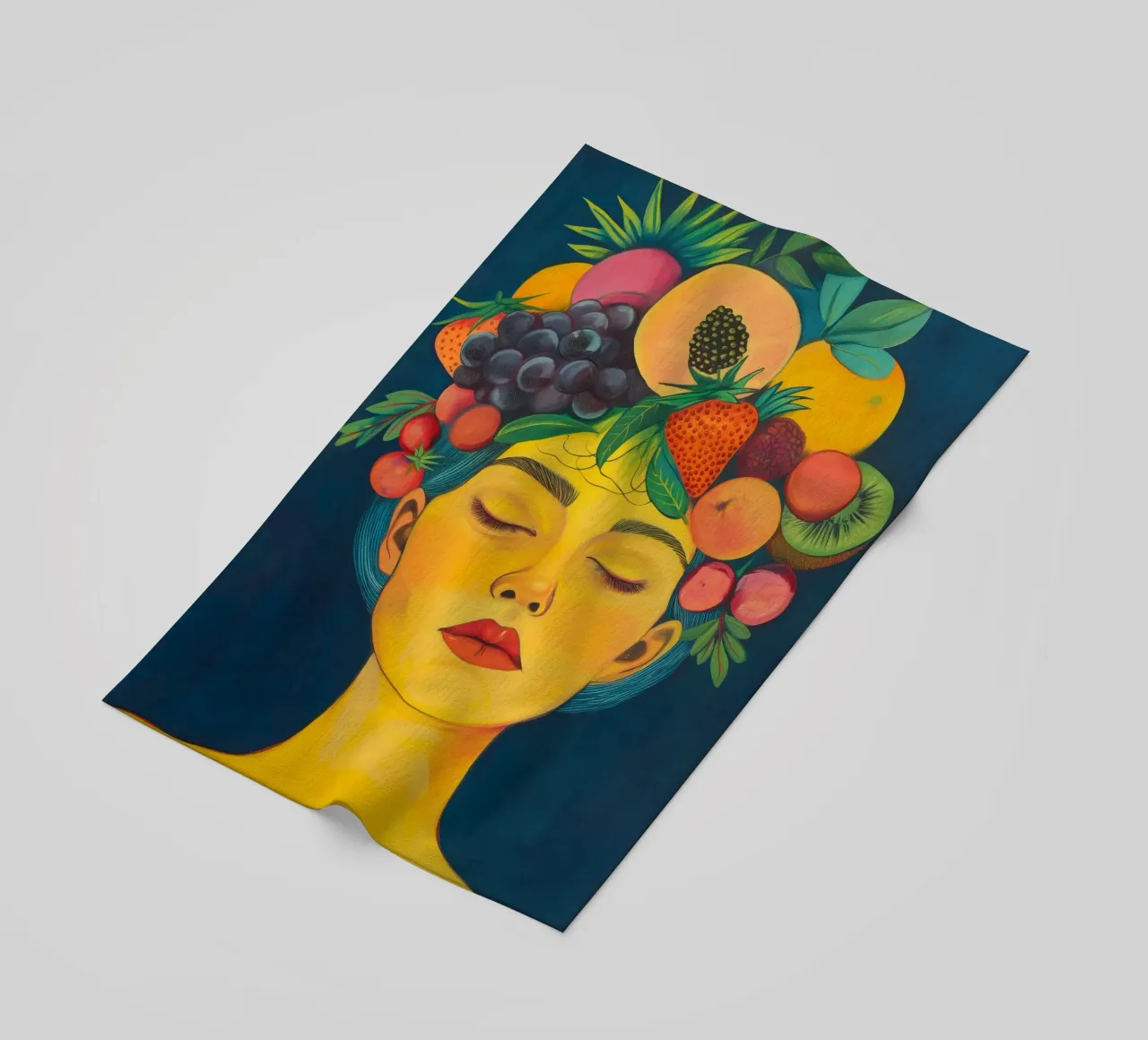 Wall-art by Imagine beach towel by Imagine