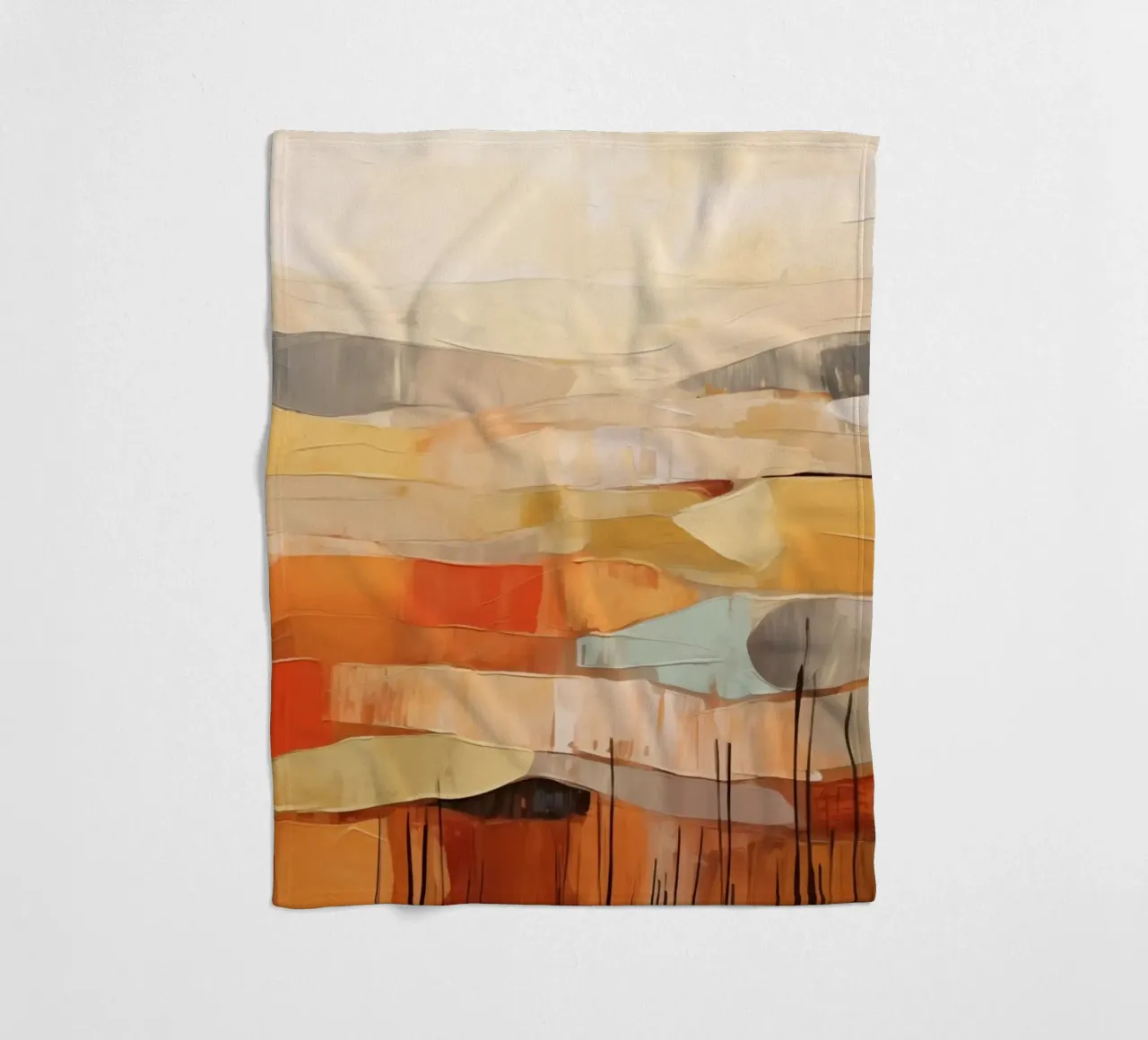 Wall-art by Imagine fleece blanket by Imagine