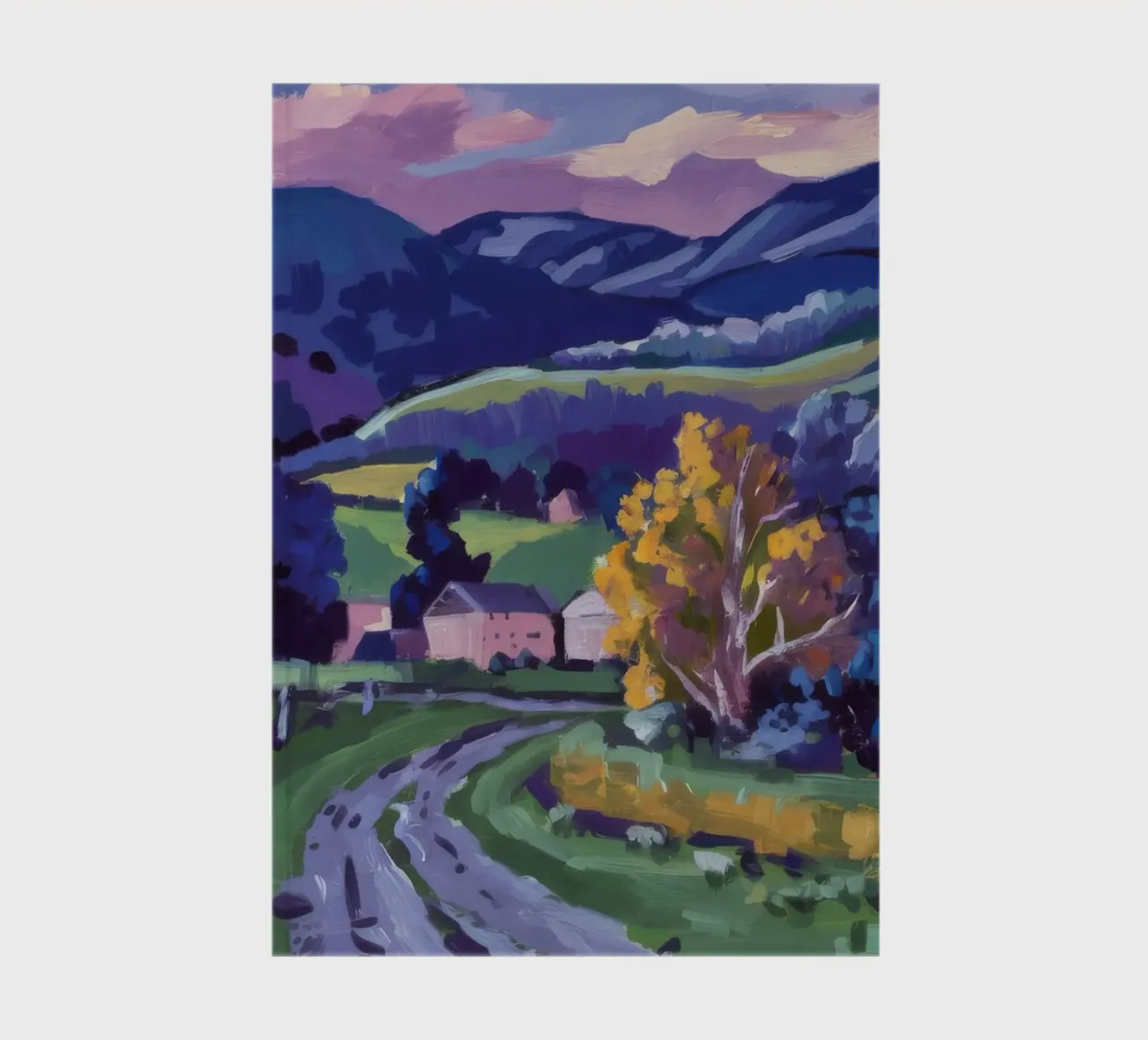Valley Color Route notebook by Celestial Harmony