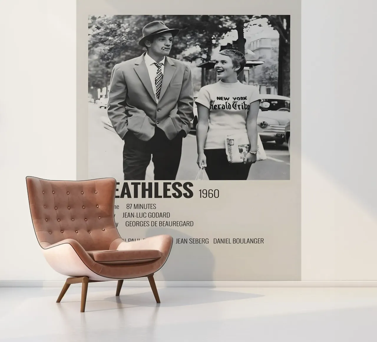 BREATHLESS 1960 photo wallpaper by MVFminimalist