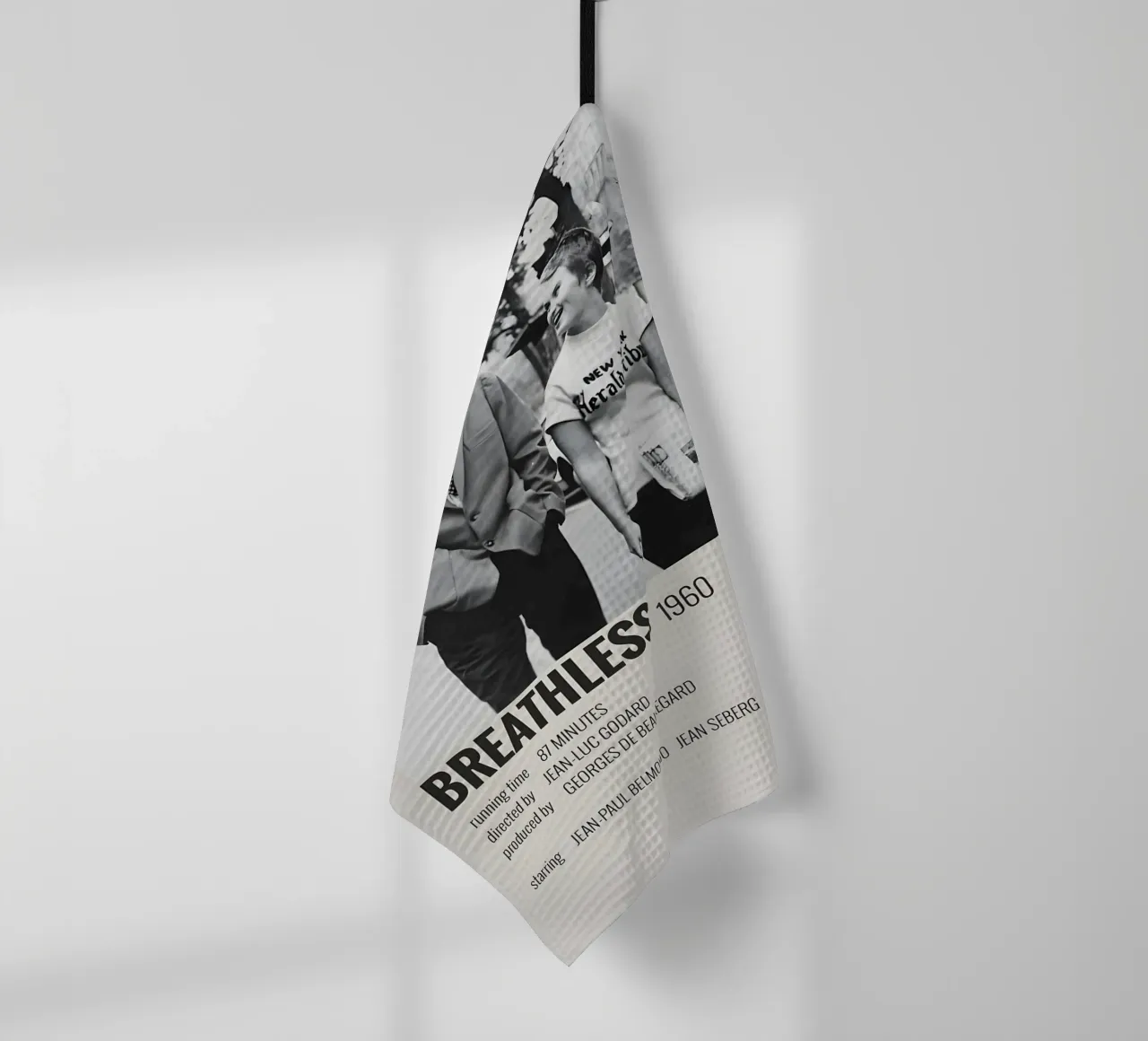 BREATHLESS 1960 canovaccio da cucina da MVFminimalist