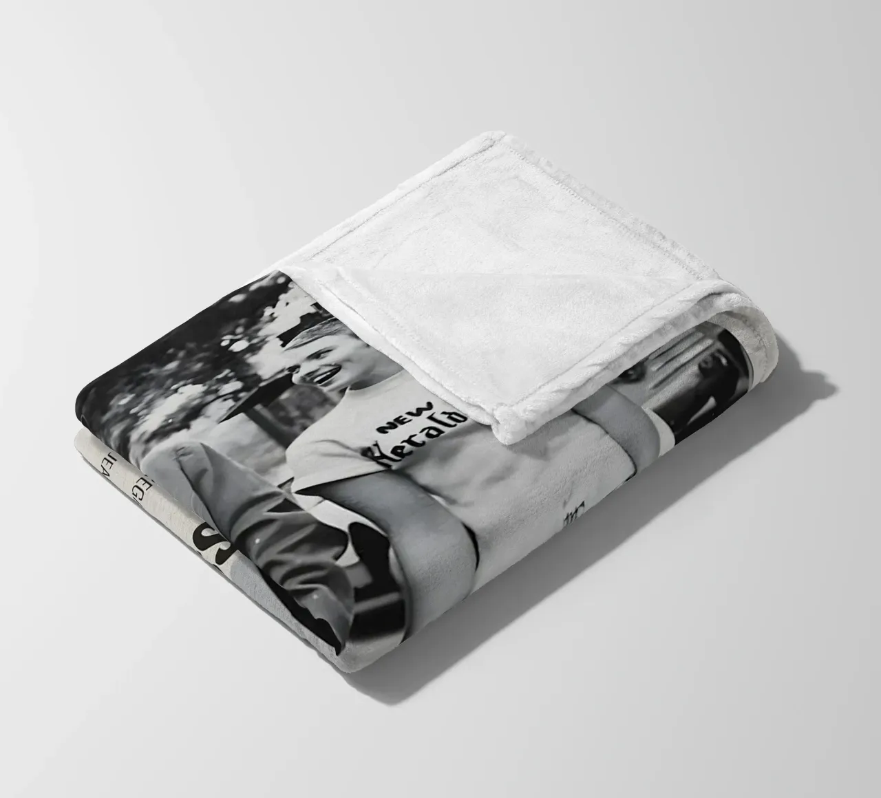 BREATHLESS 1960 fleece blanket by MVFminimalist