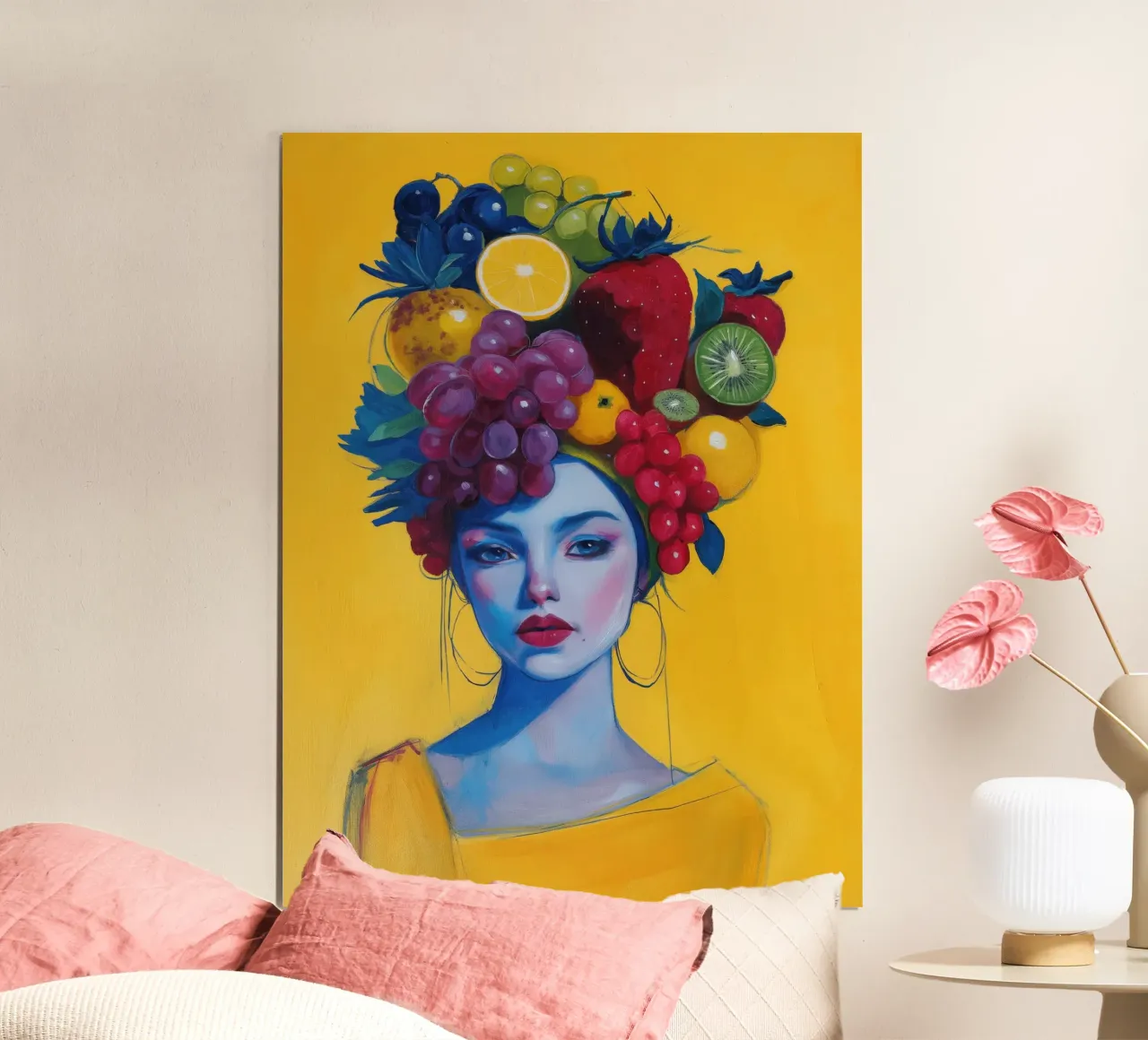 Arte da parete di Imagine poster con telaio in alluminio da Imagine