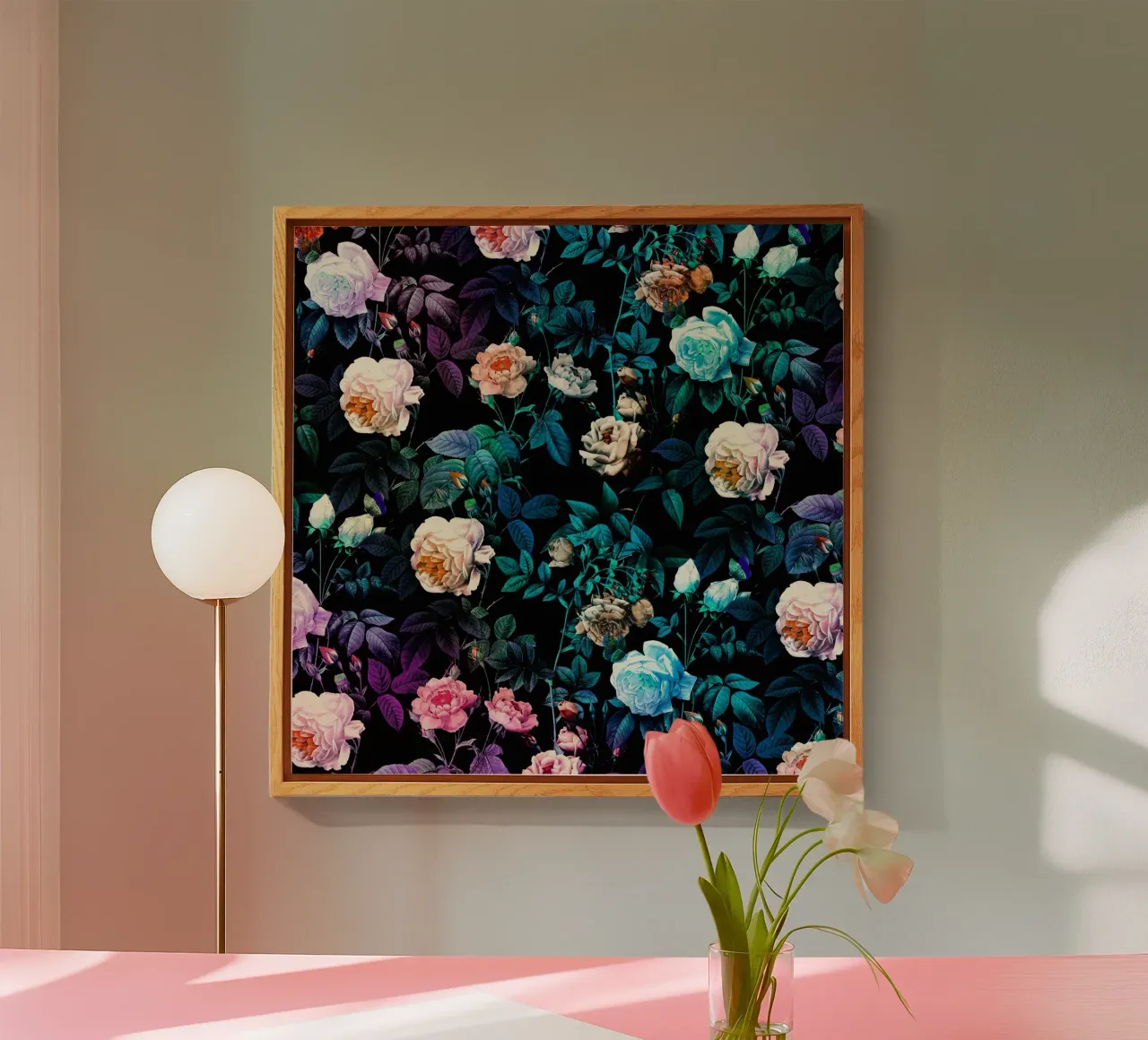 Night Forest plexiglass da burcukorkmazyurek