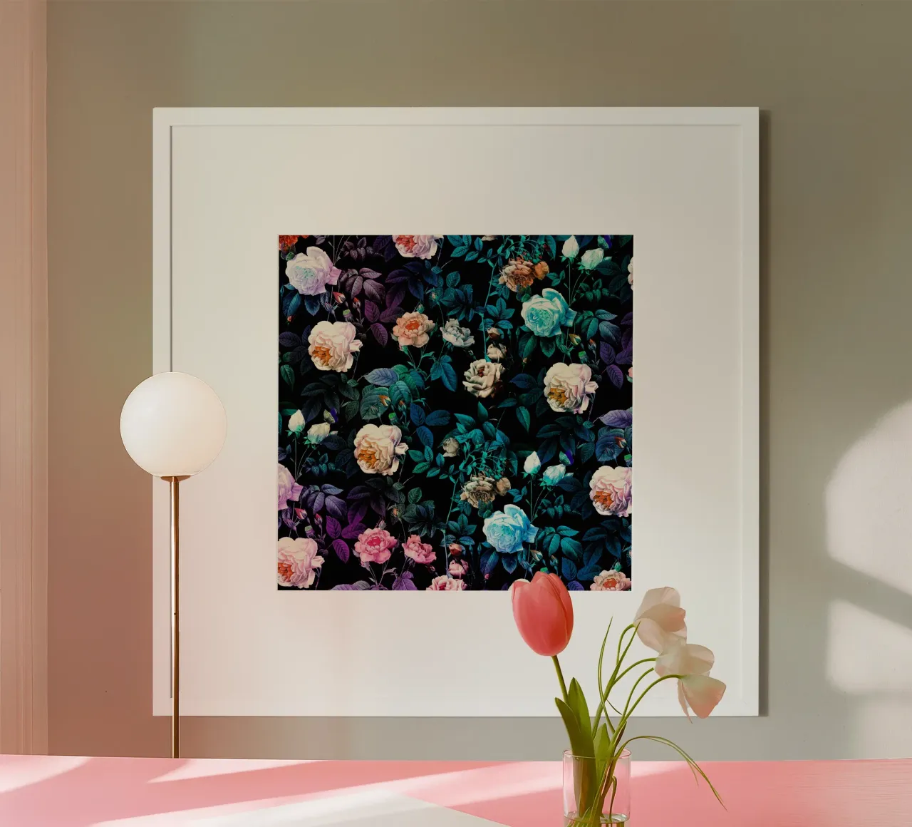 Night Forest poster da burcukorkmazyurek