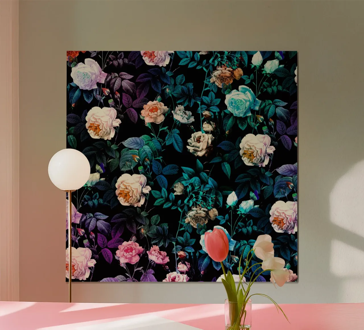 Night Forest poster da burcukorkmazyurek