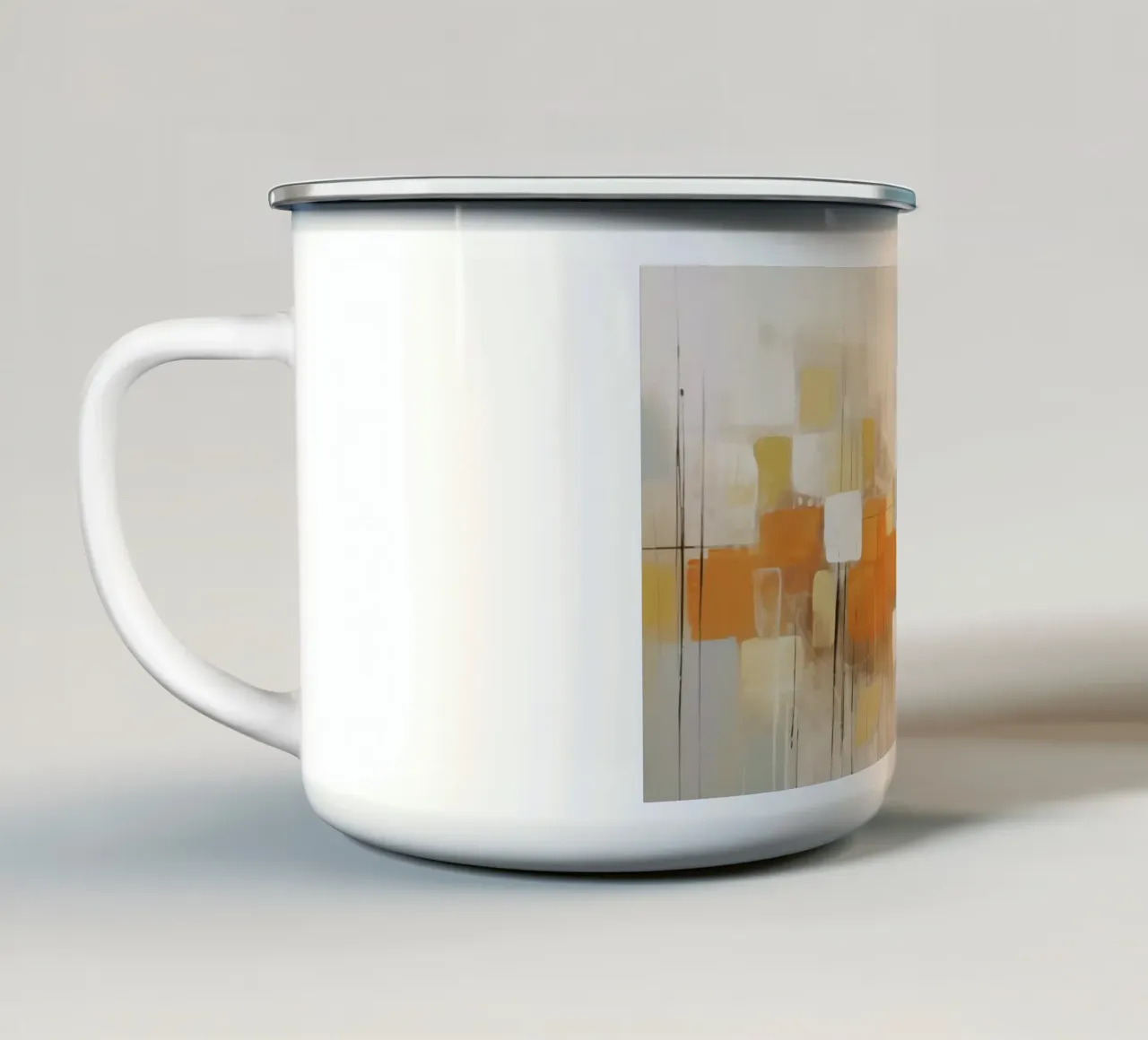Arte da parete di Imagine tazza in smalto da Imagine