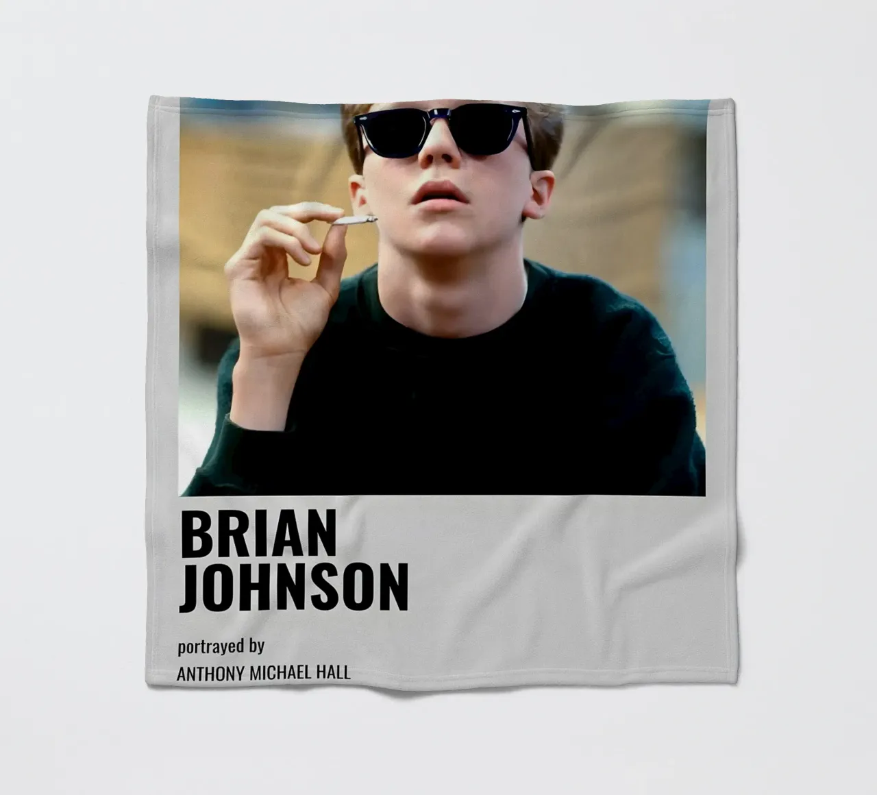 BRIAN JOHNSON coperta in pile da MVFminimalist