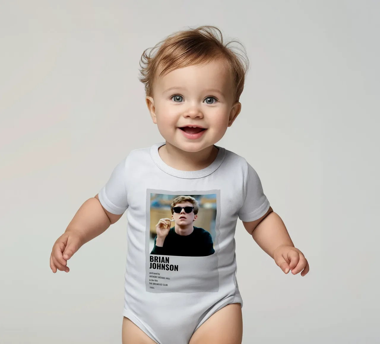 BRIAN JOHNSON body neonato maniche corte da MVFminimalist