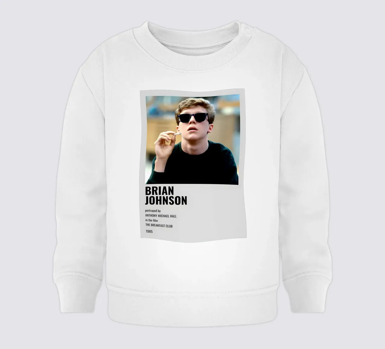 BRIAN JOHNSON felpa neonato da MVFminimalist