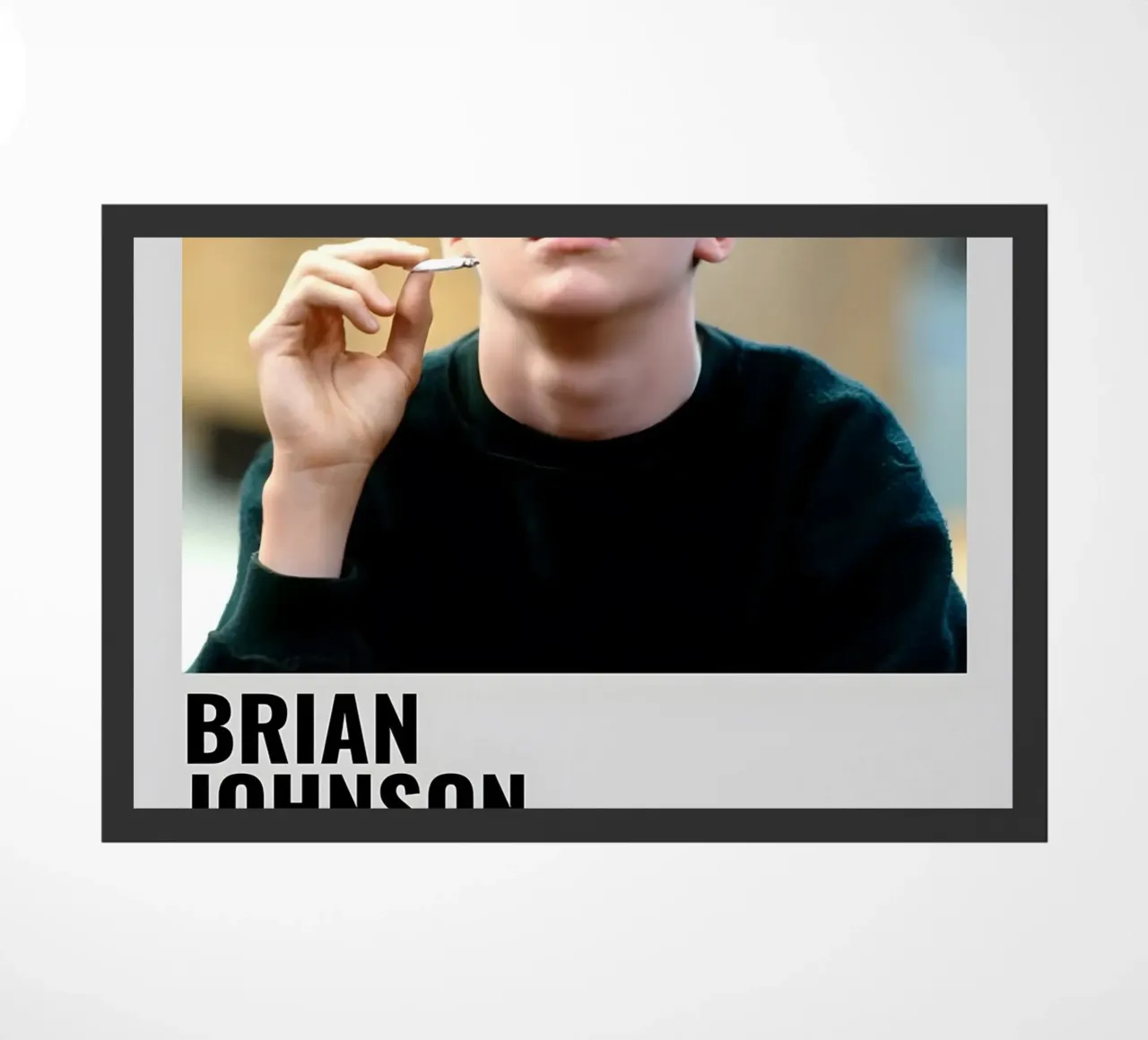 BRIAN JOHNSON zerbino da MVFminimalist