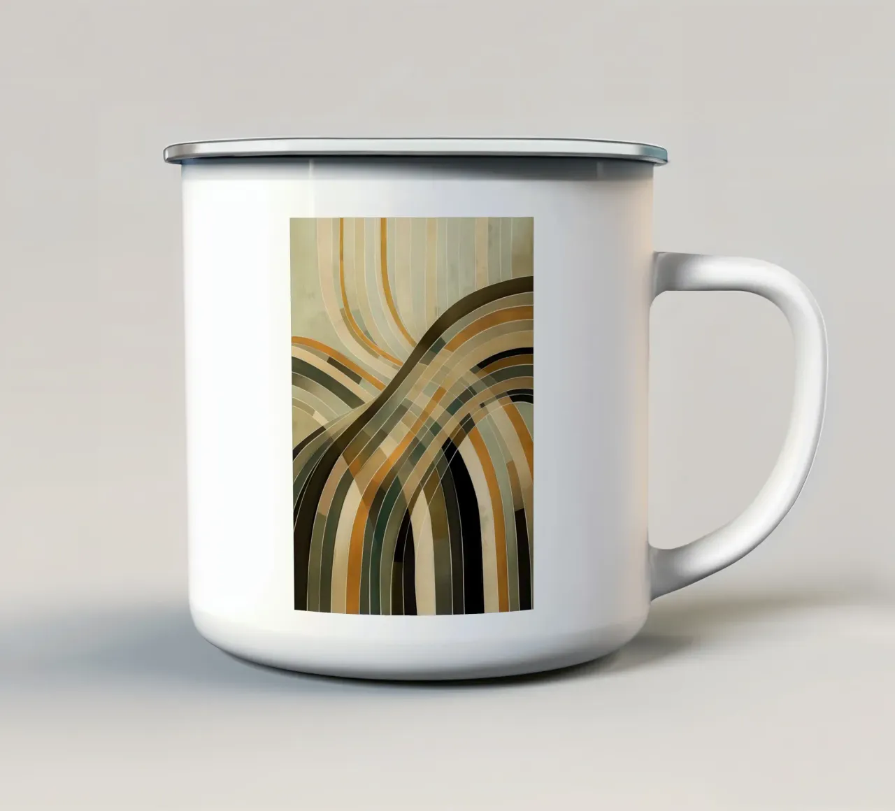 Arte da parete di Imagine tazza in smalto da Imagine