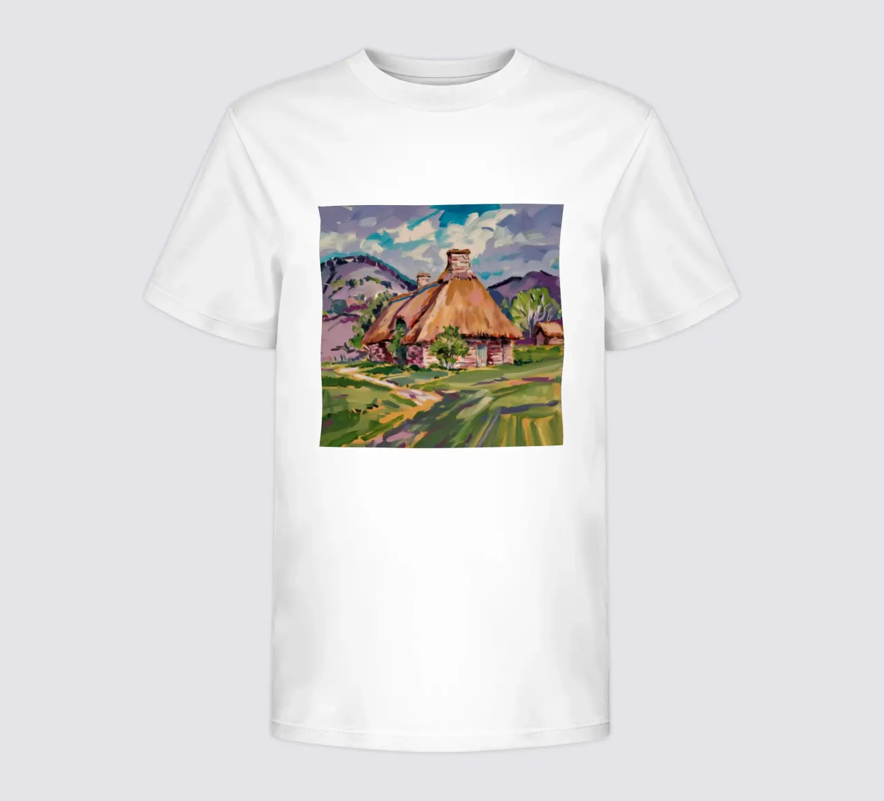 Repos du toit de chaume t-shirt enfant de Celestial Harmony