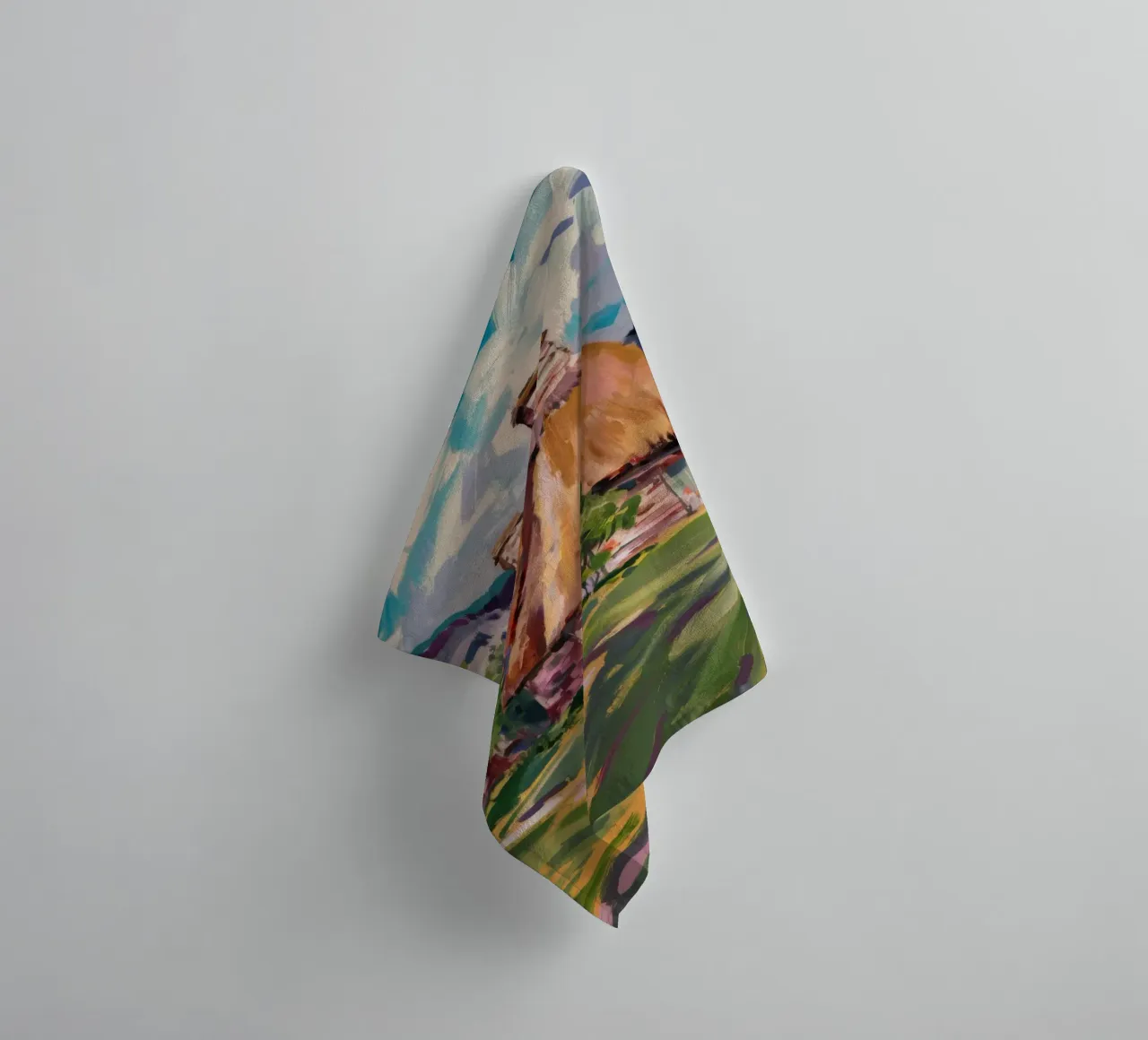 Strohdach-Repose Handtuch von Celestial Harmony