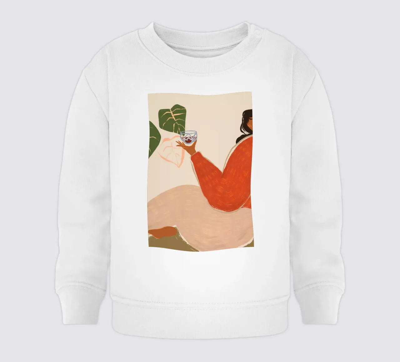 Grape Juice felpa neonato da Arty Guava