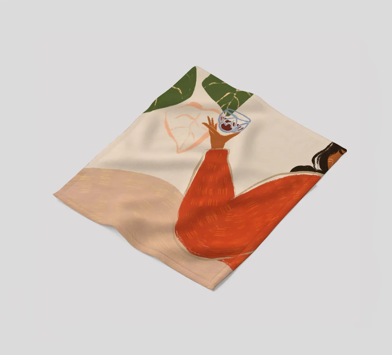 Grape Juice coperta in pile da Arty Guava