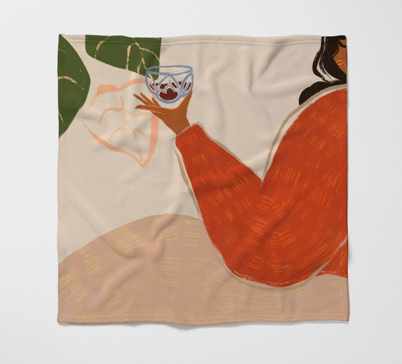 Grape Juice coperta in pile da Arty Guava