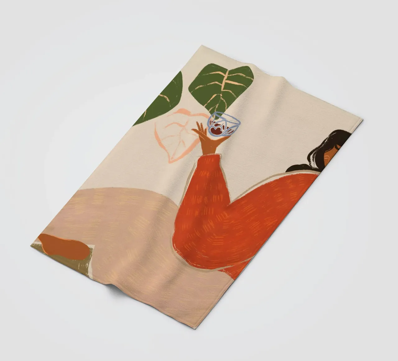 Grape Juice coperta in pile da Arty Guava