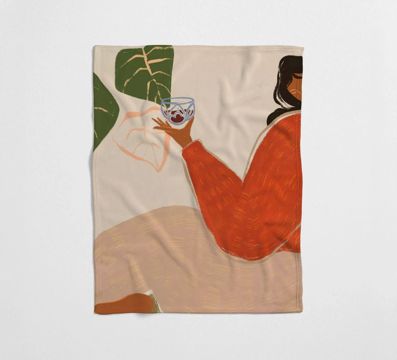 Grape Juice coperta in pile da Arty Guava