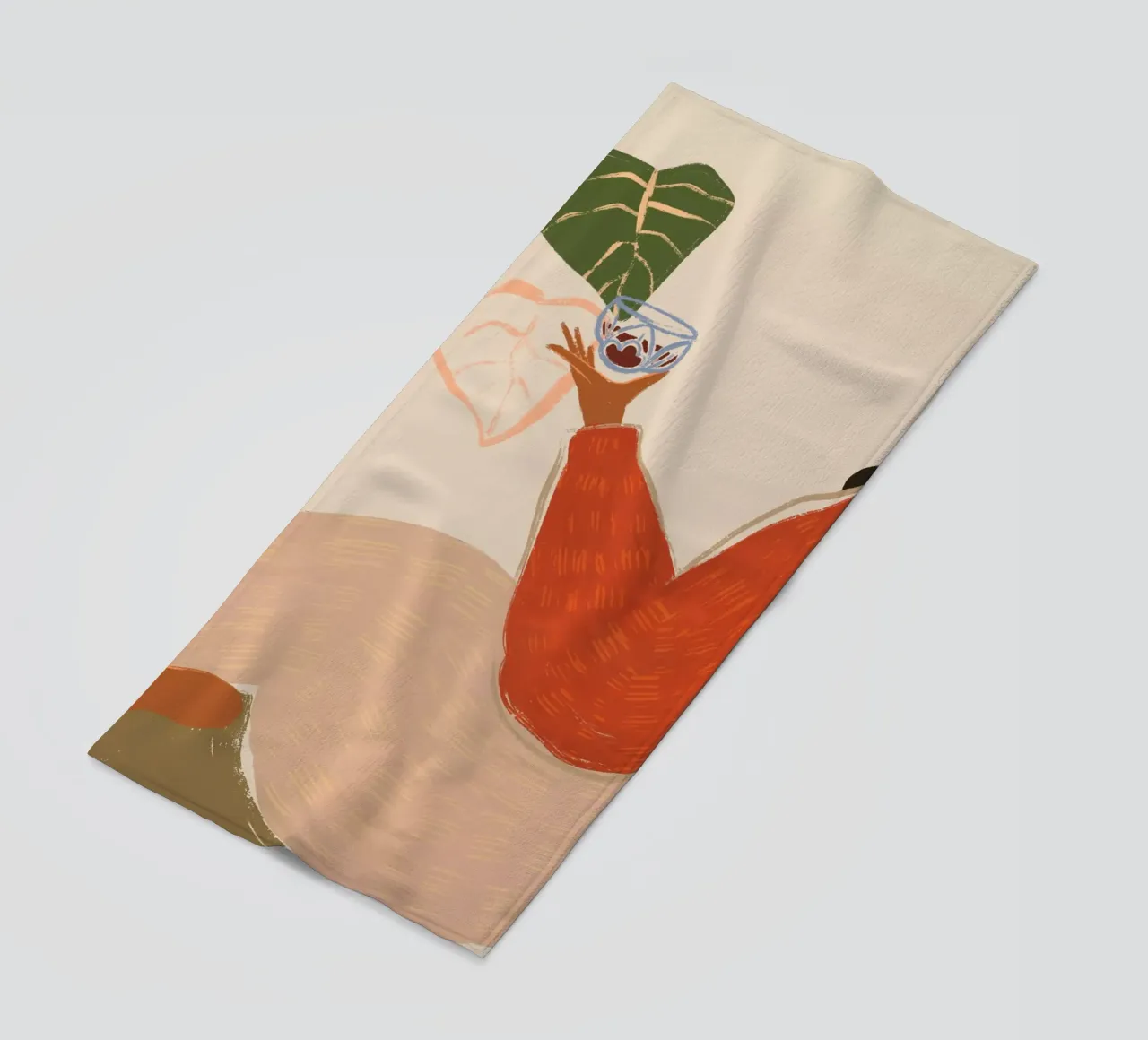 Grape Juice beach towel by Arty Guava