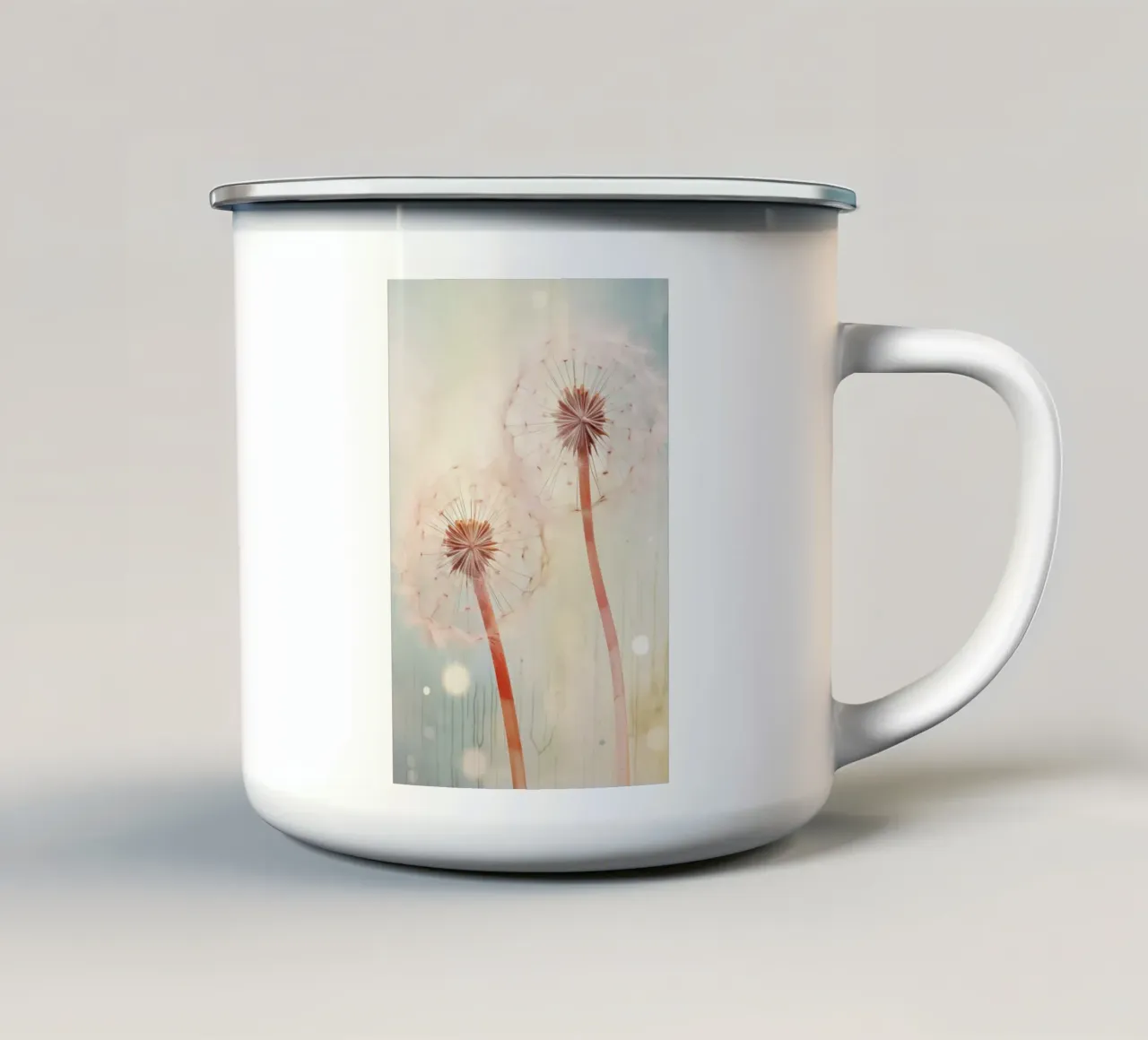 Arte da parete di Imagine tazza in smalto da Imagine
